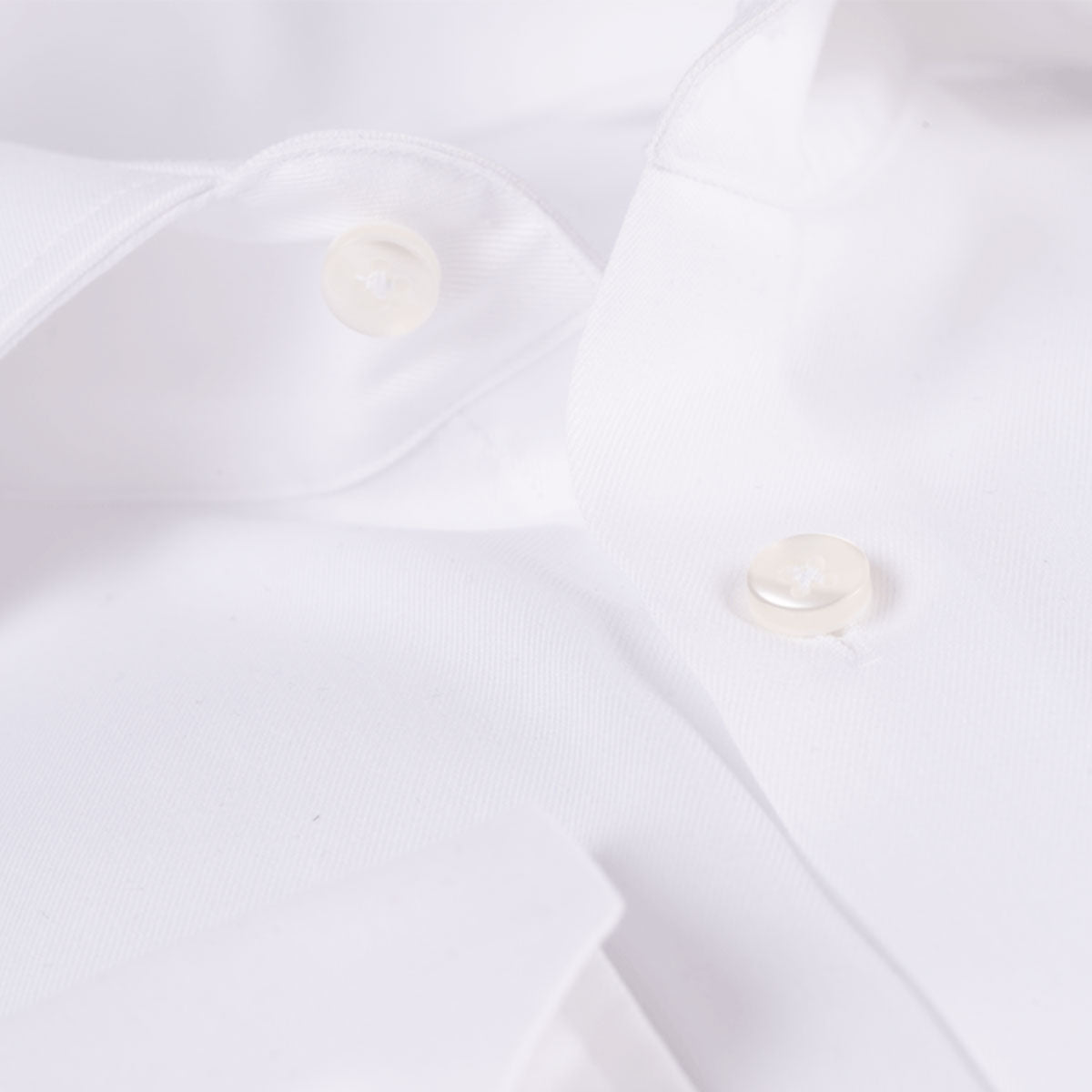 Modern Fit Hemd Twill mit Haikragen white Bild 3