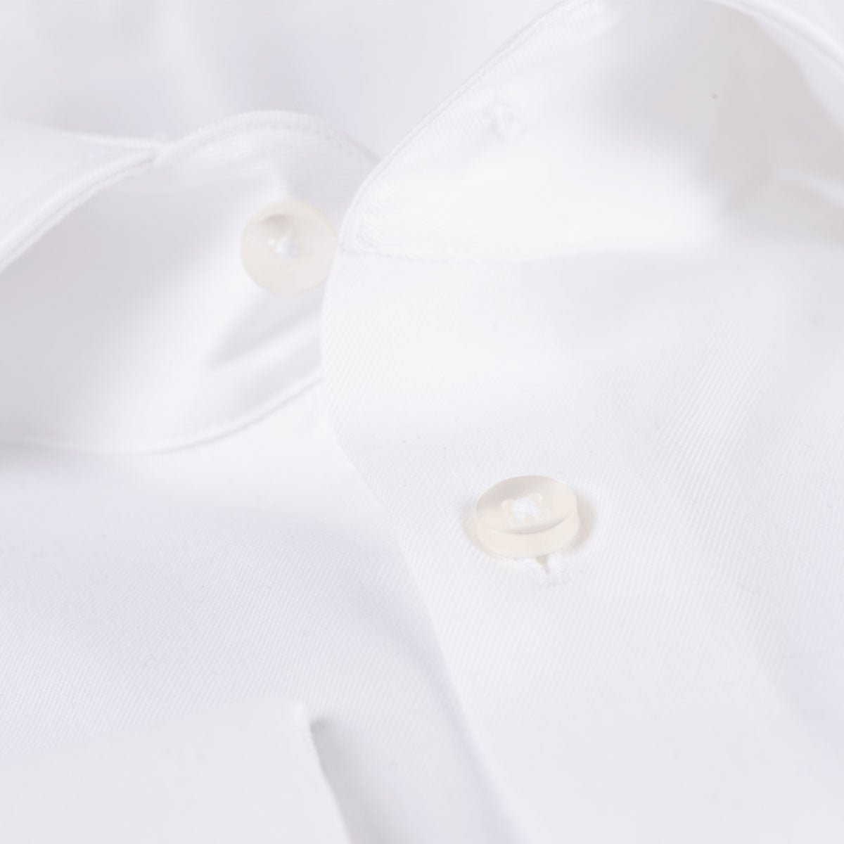 Modern Fit Hemd Umschlagmanschette weiß white Bild 3