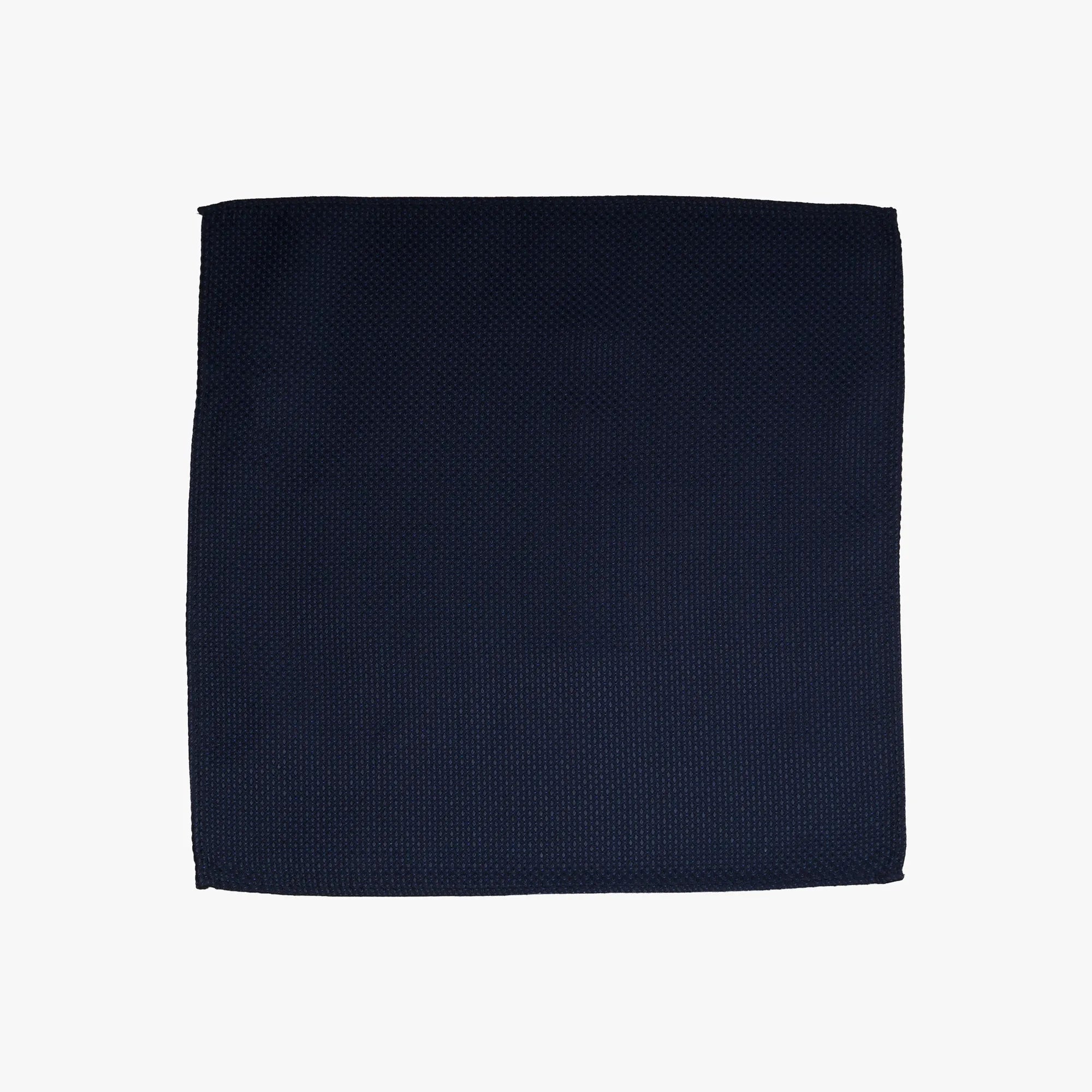 Einstecktuch aus Seide in Dunkelblau dkl. blau Bild 2