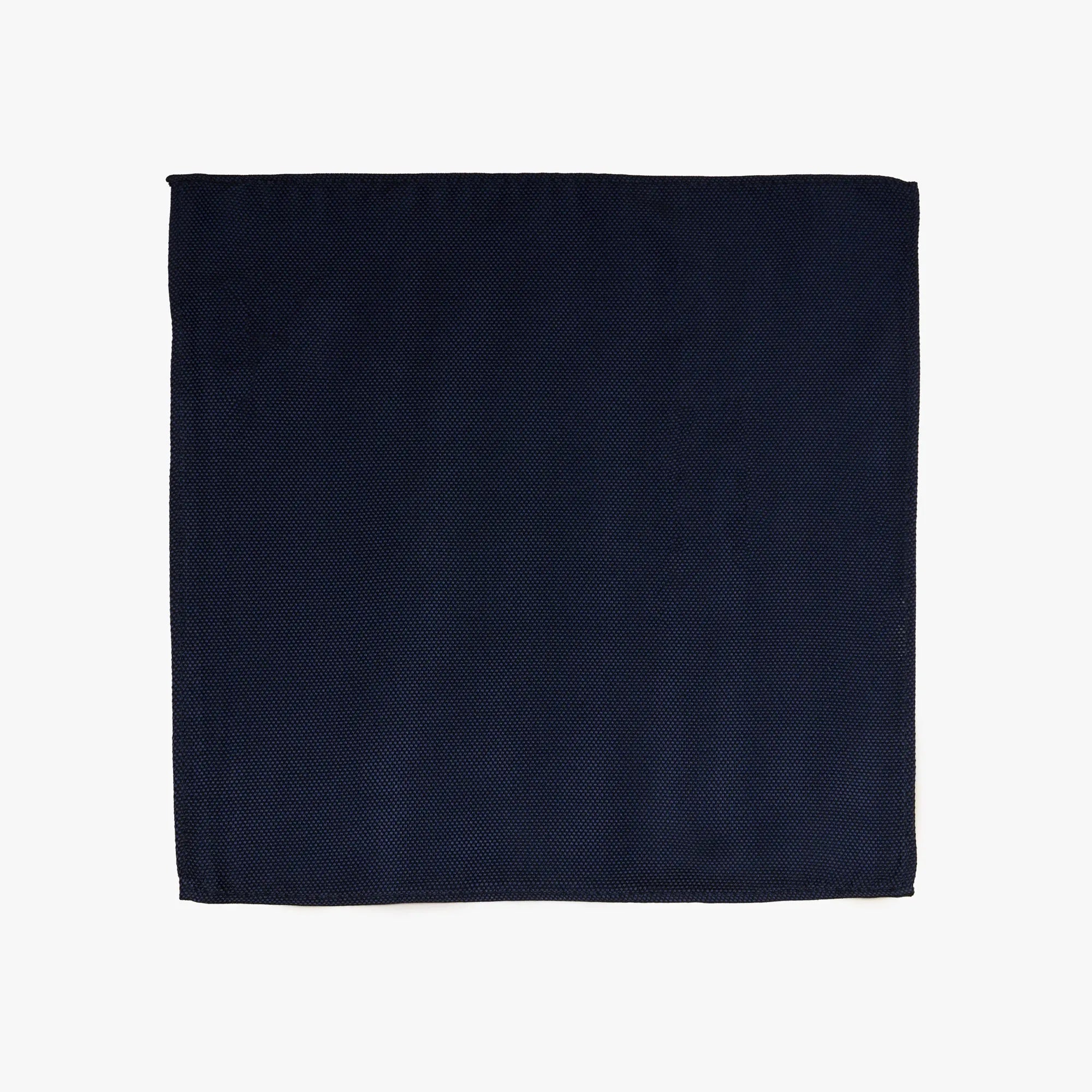 Einstecktuch aus Seide in Dunkelblau blau Bild 2