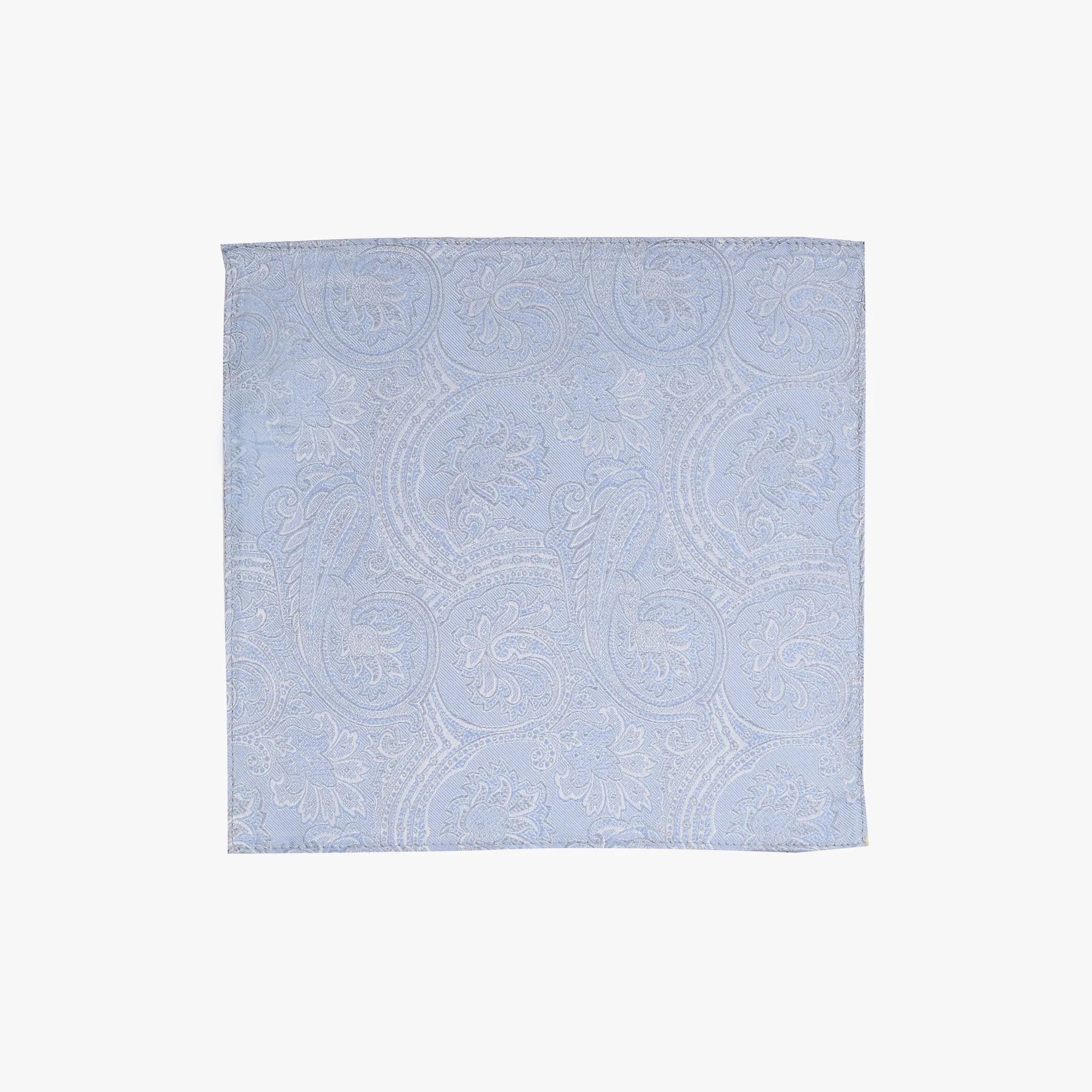 Einstecktuch aus Seide in Hellblau hellblau Bild 2