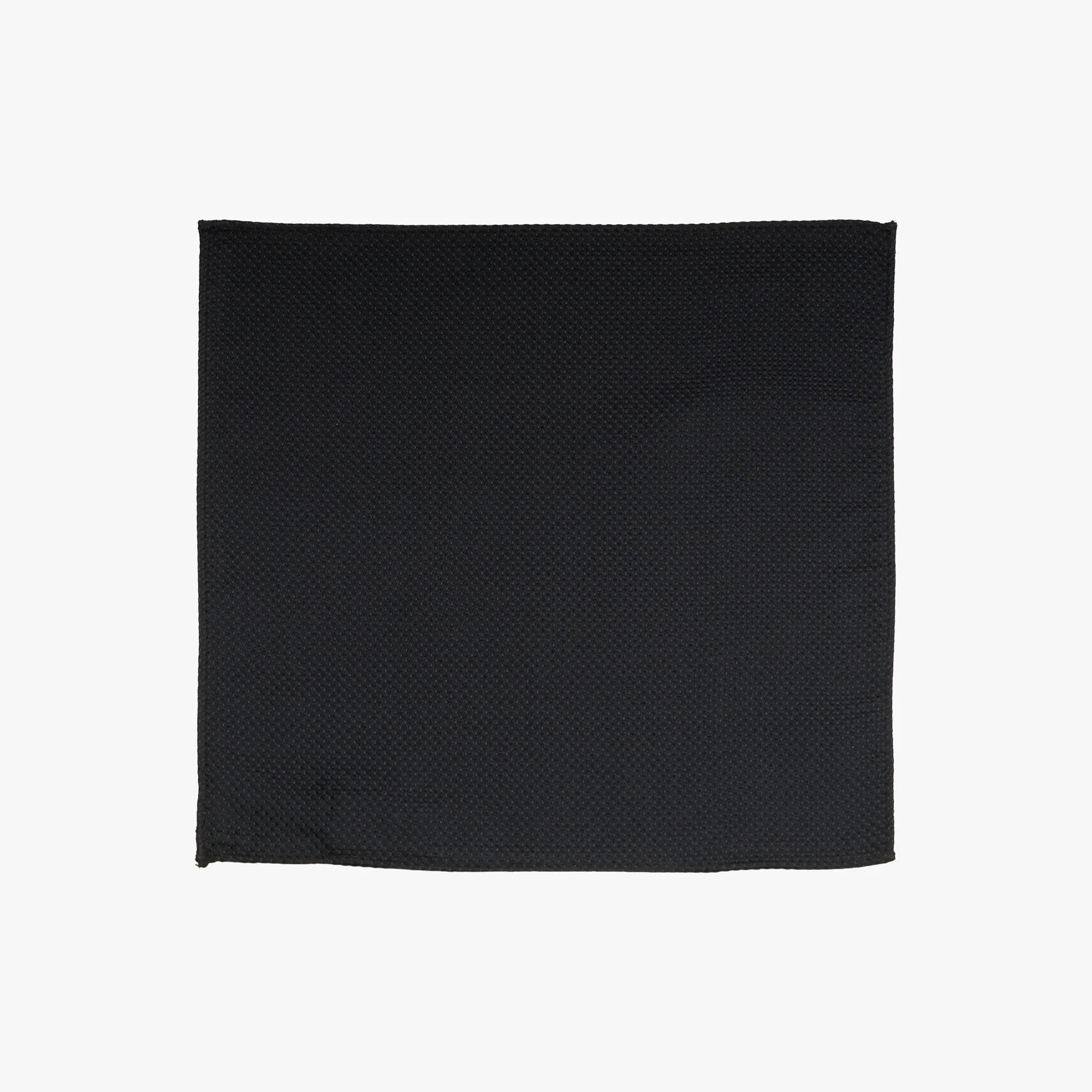 Einstecktuch aus Seide in Schwarz schwarz Bild 2