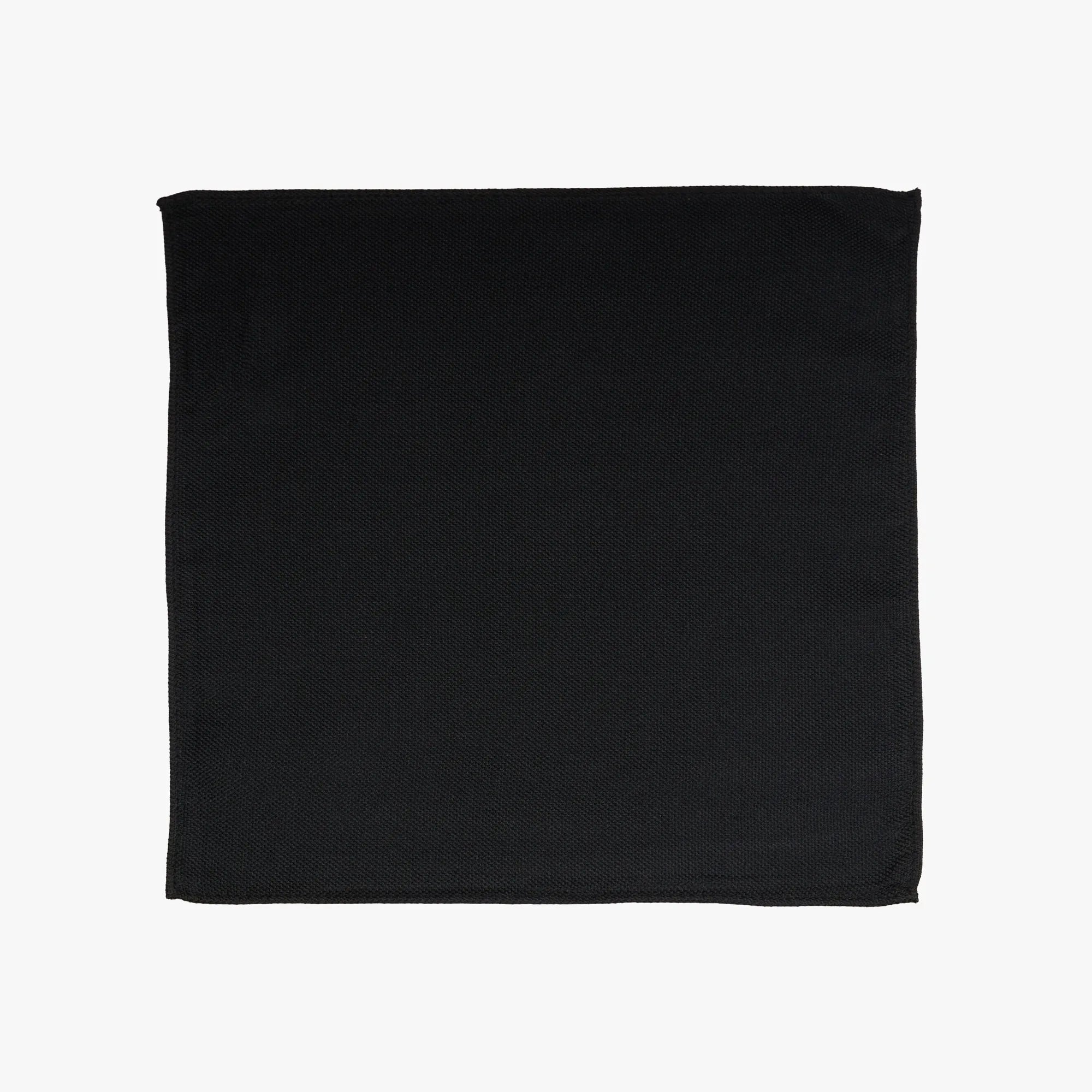 Einstecktuch aus Seide in Schwarz schwarz Bild 2