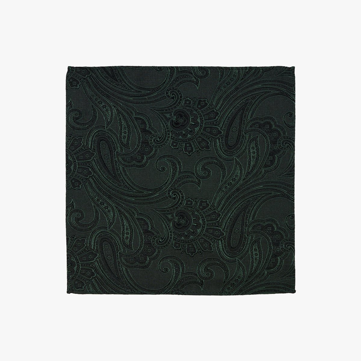 Einstecktuch in Grün mit floralem Muster green Bild 2