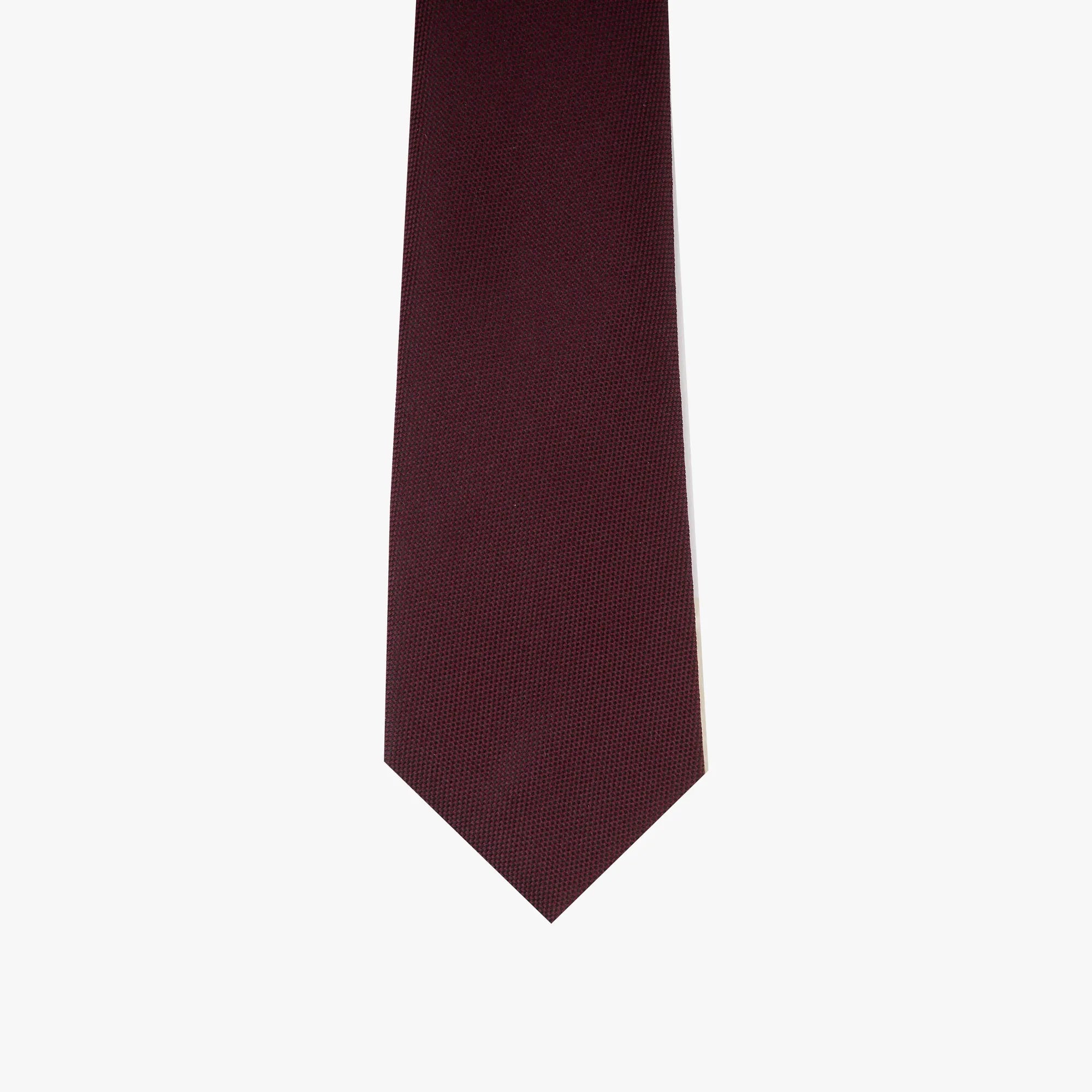 Krawatte aus Seide in Dunkelrot dkl. rot Bild 2