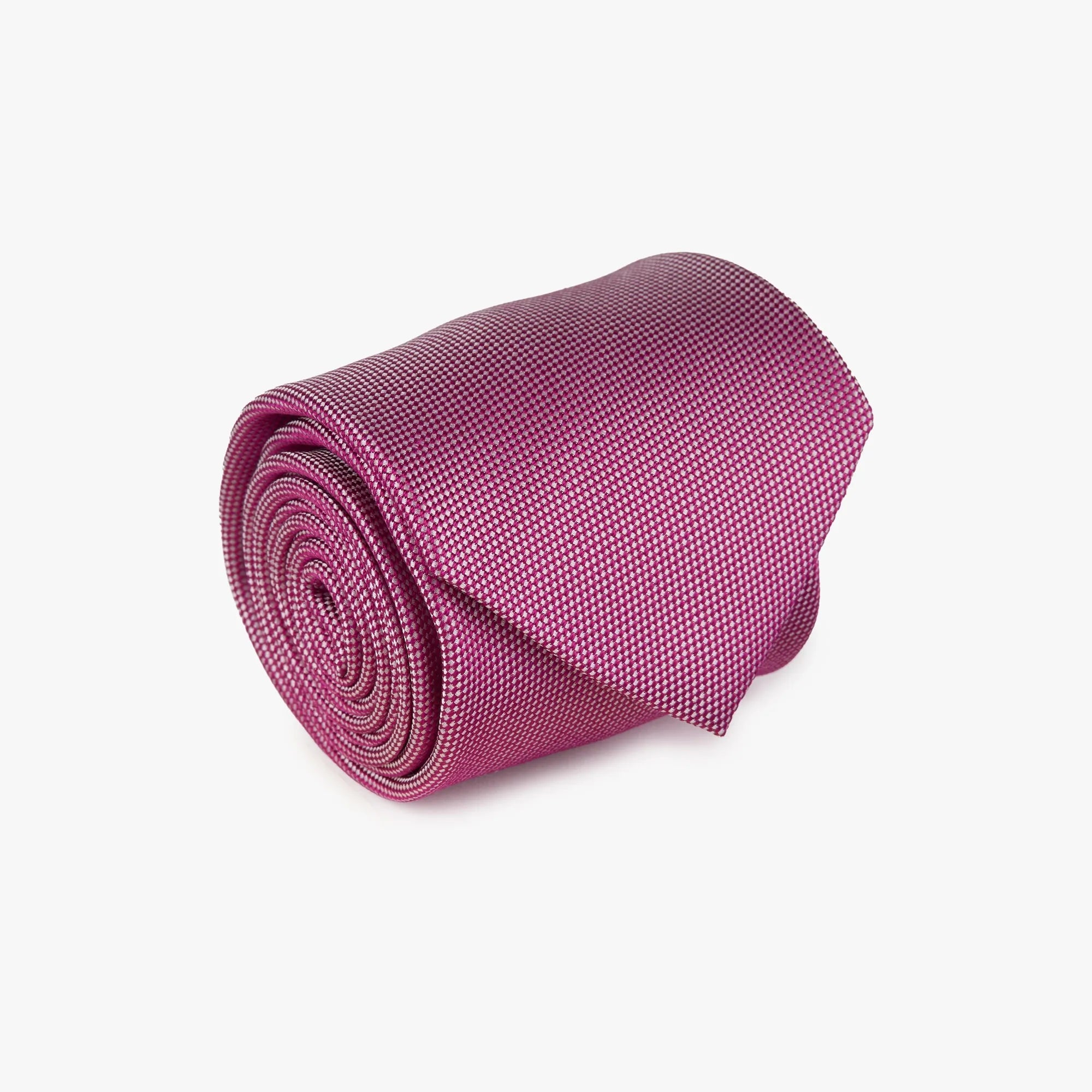 Krawatte aus Seide in Magentapink magenta Bild 1