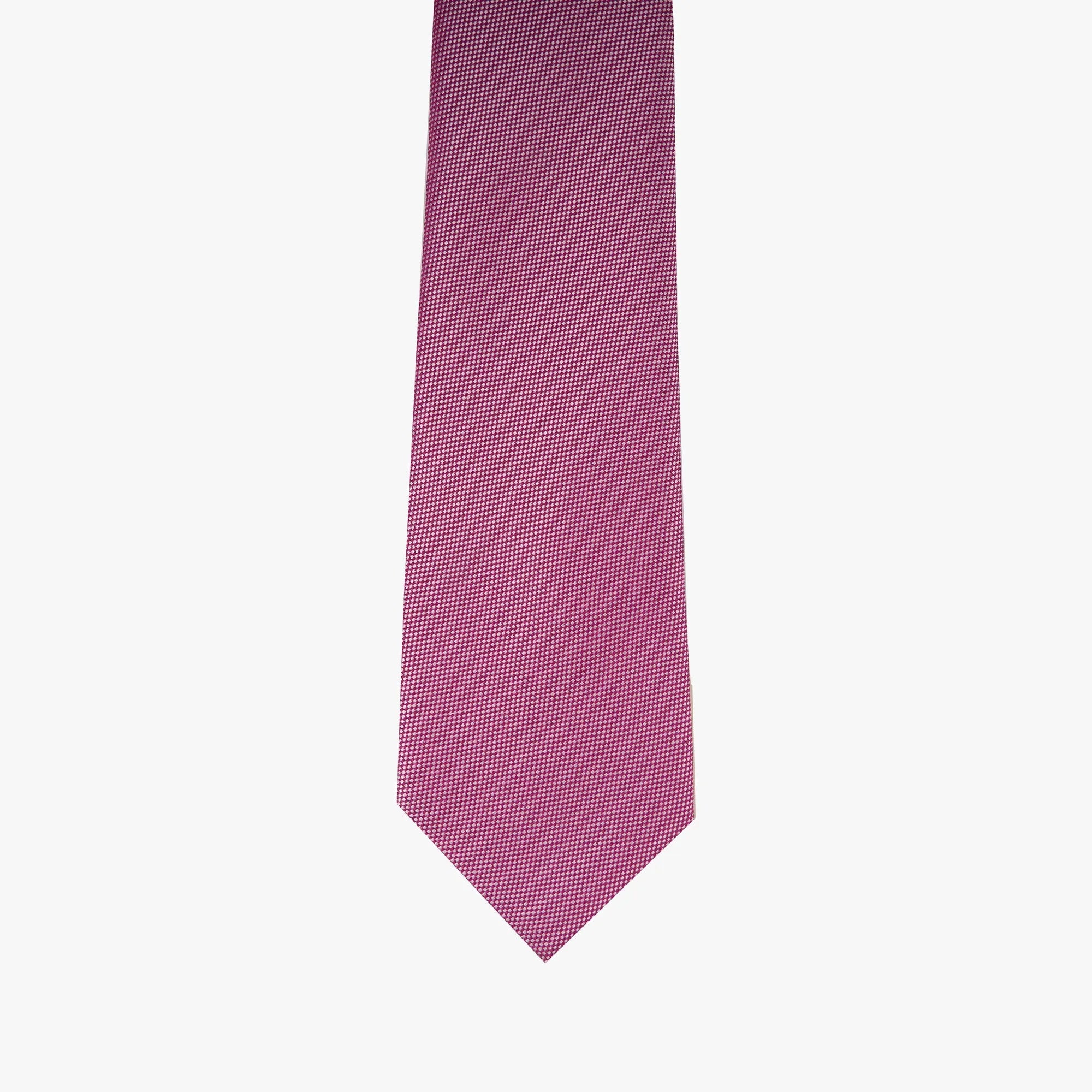 Krawatte aus Seide in Magentapink magenta Bild 2