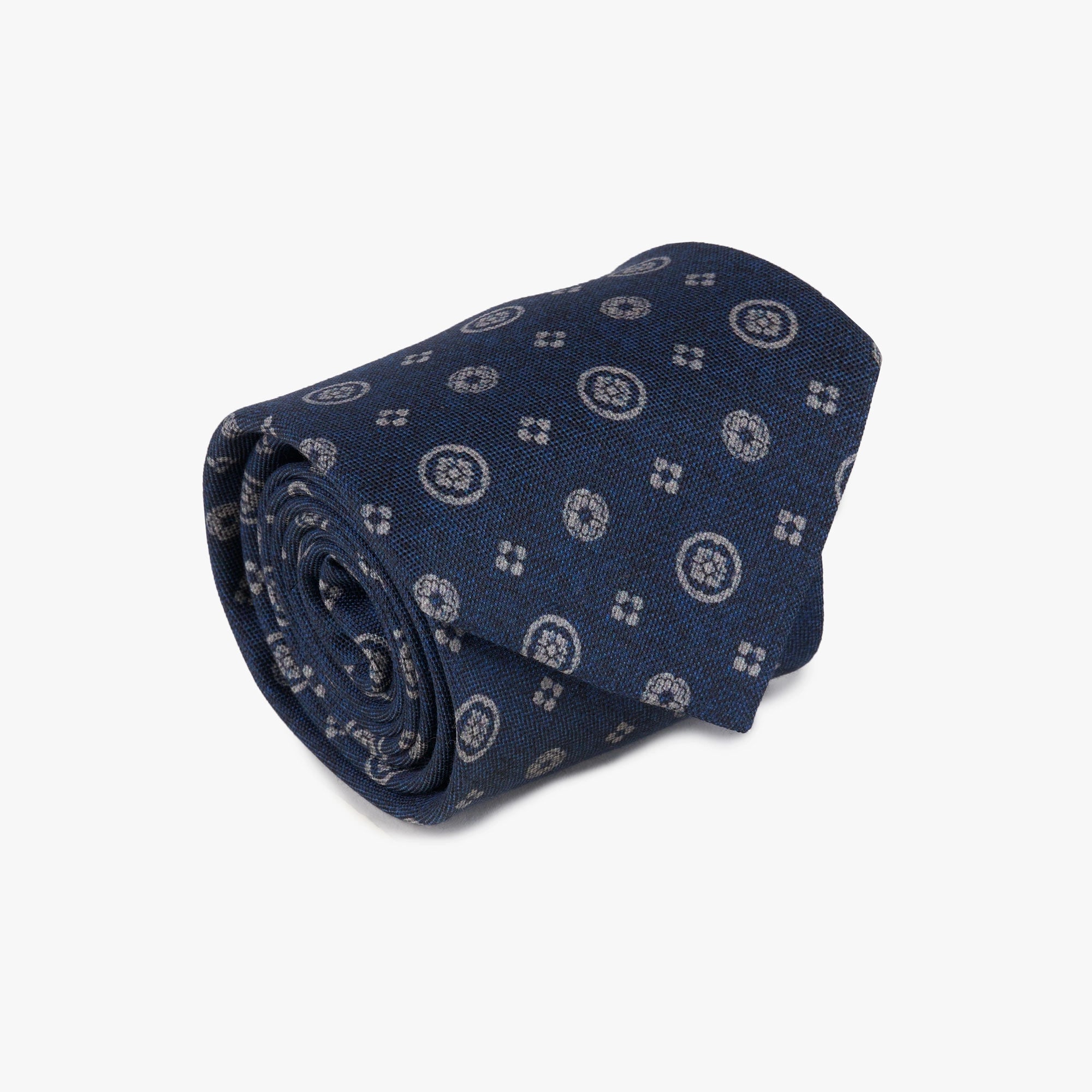 Krawatte in Blau mit Muster blau Bild 1