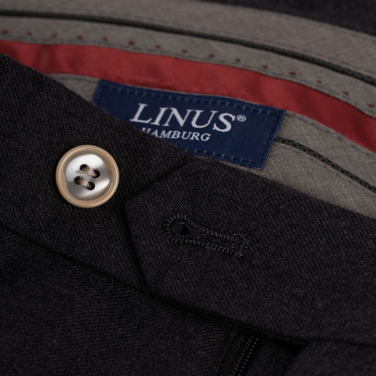 Baukastenhose Siena aus Wolle in anthrazit charcoul Bild 4