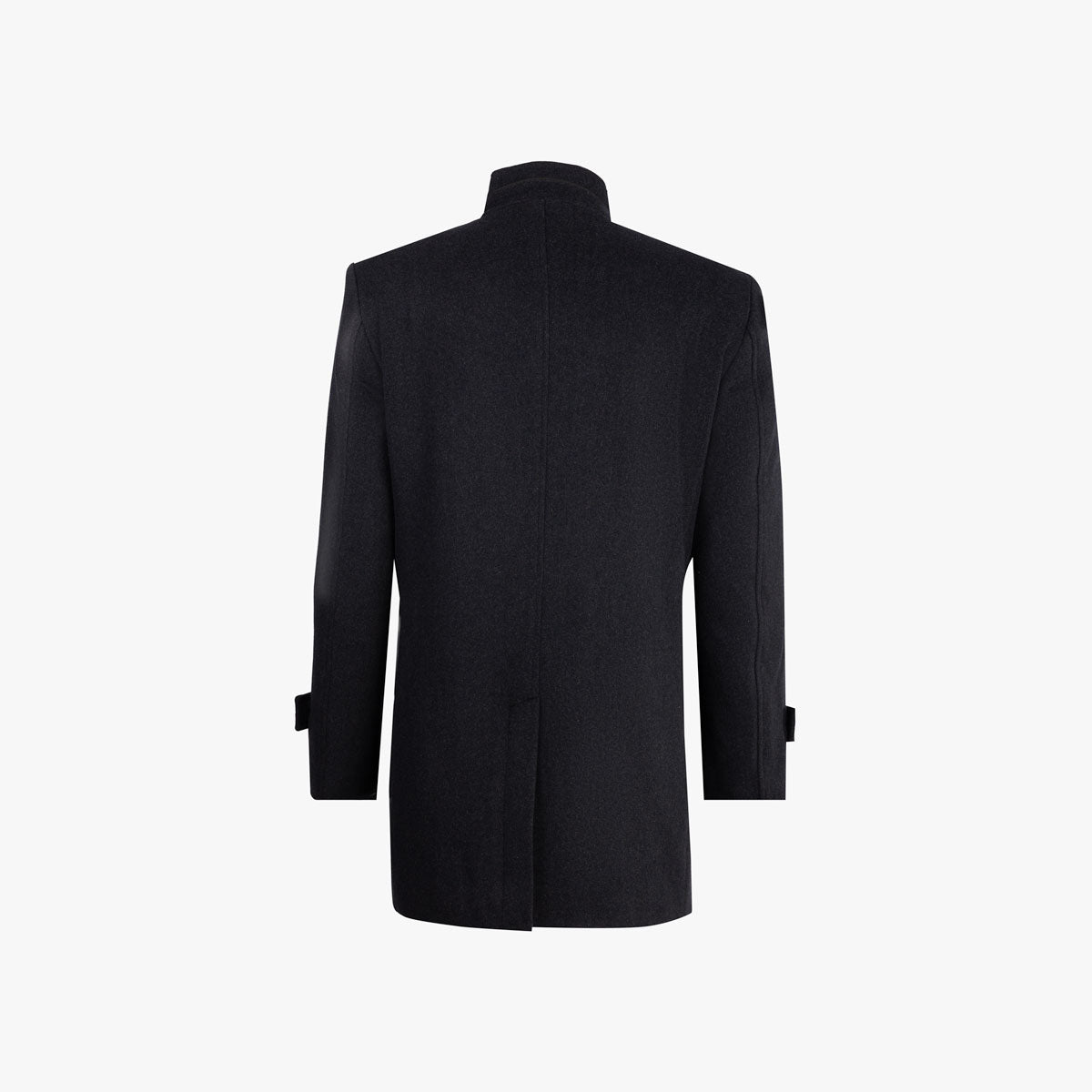 Kurzmantel München in dunkelgrau charcoul Bild 4