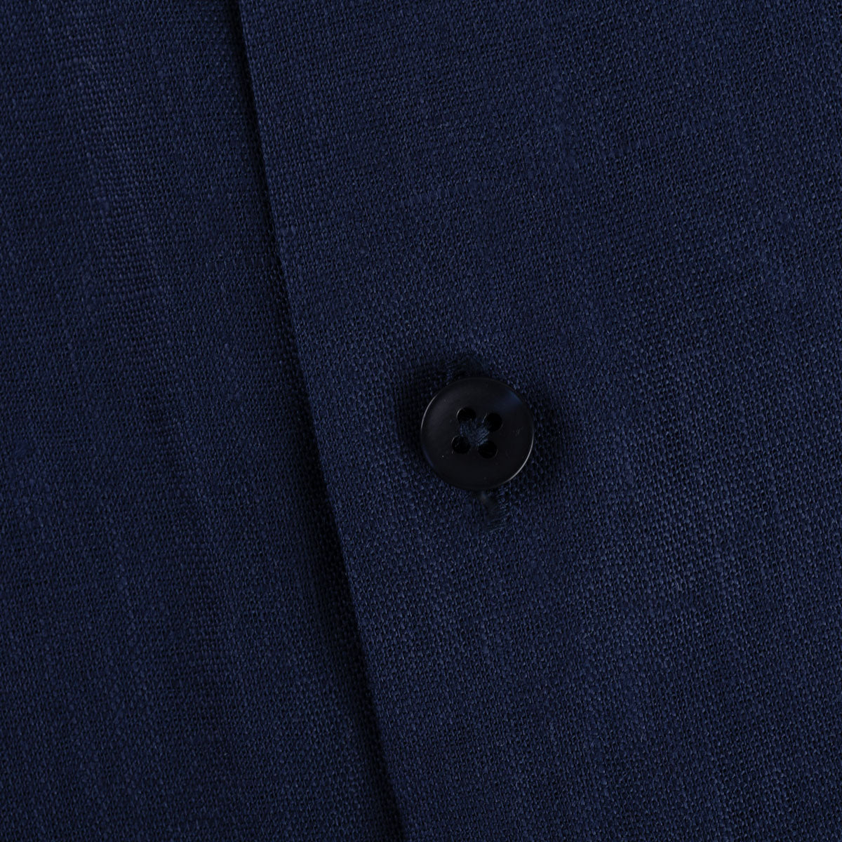 Slim Fit Hemd aus dunkelblauem reinem Leinen dkl. blau Bild 3