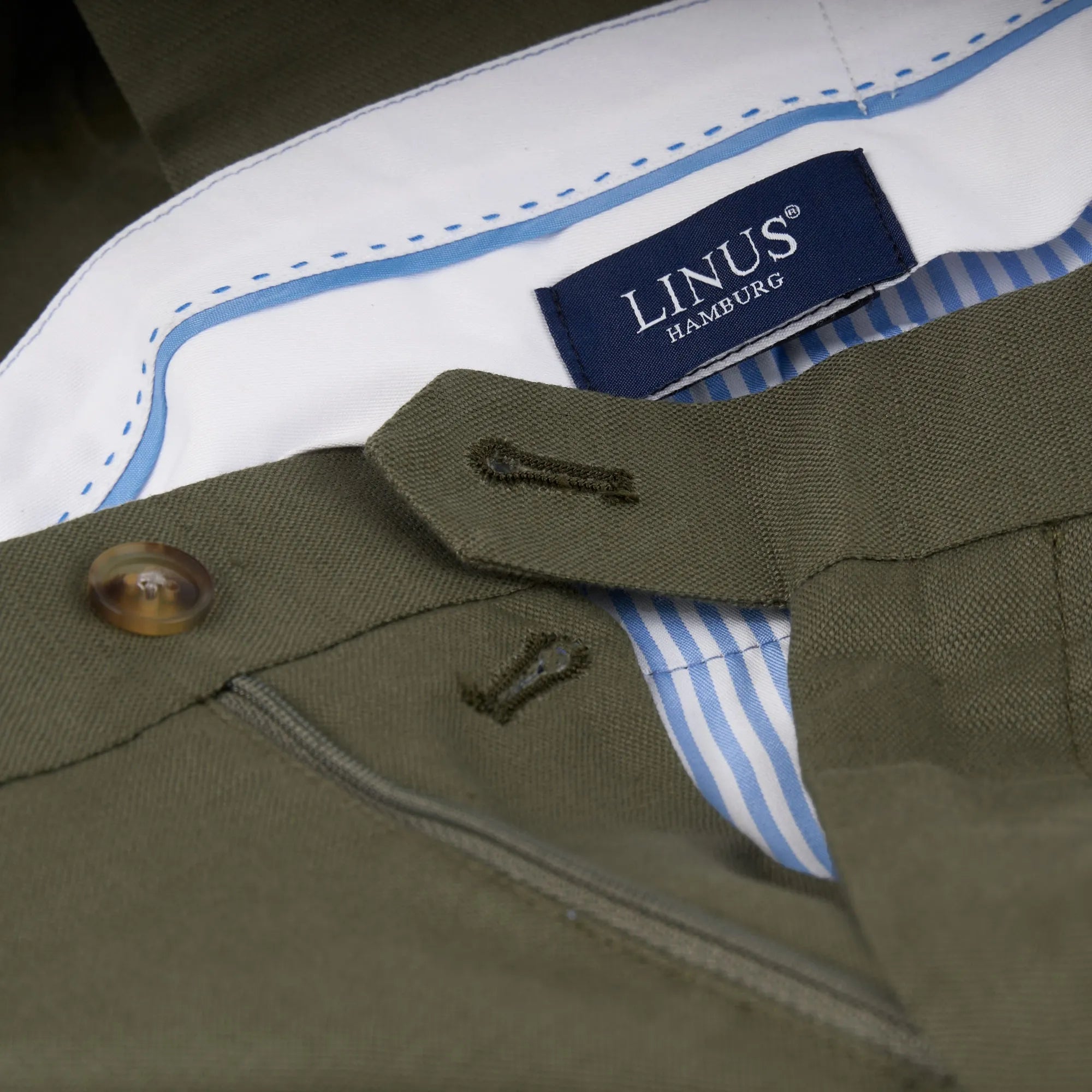 Baukastenanzug Prato/I aus Leinenmix in Grün