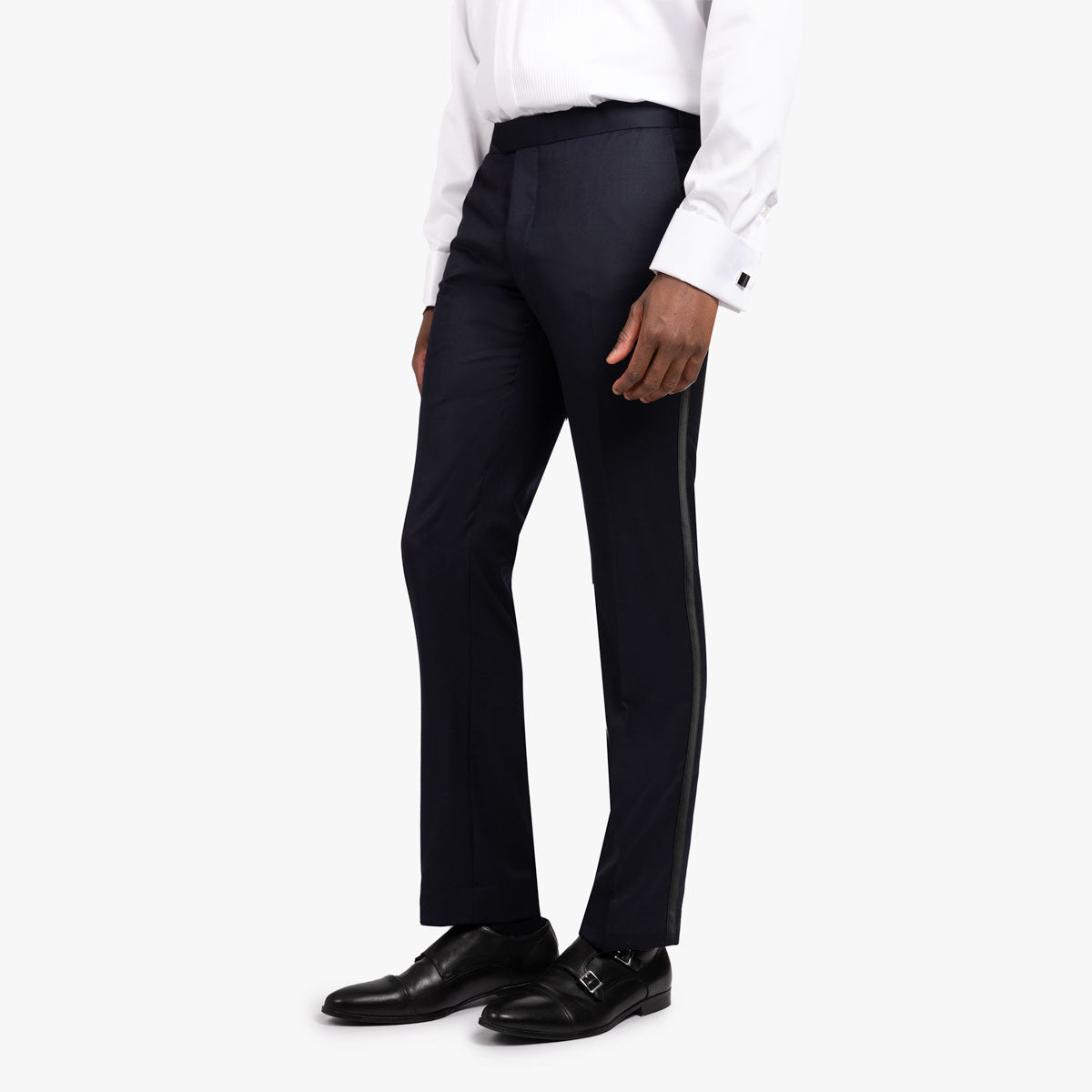 Mann in eleganter Herrenmode.