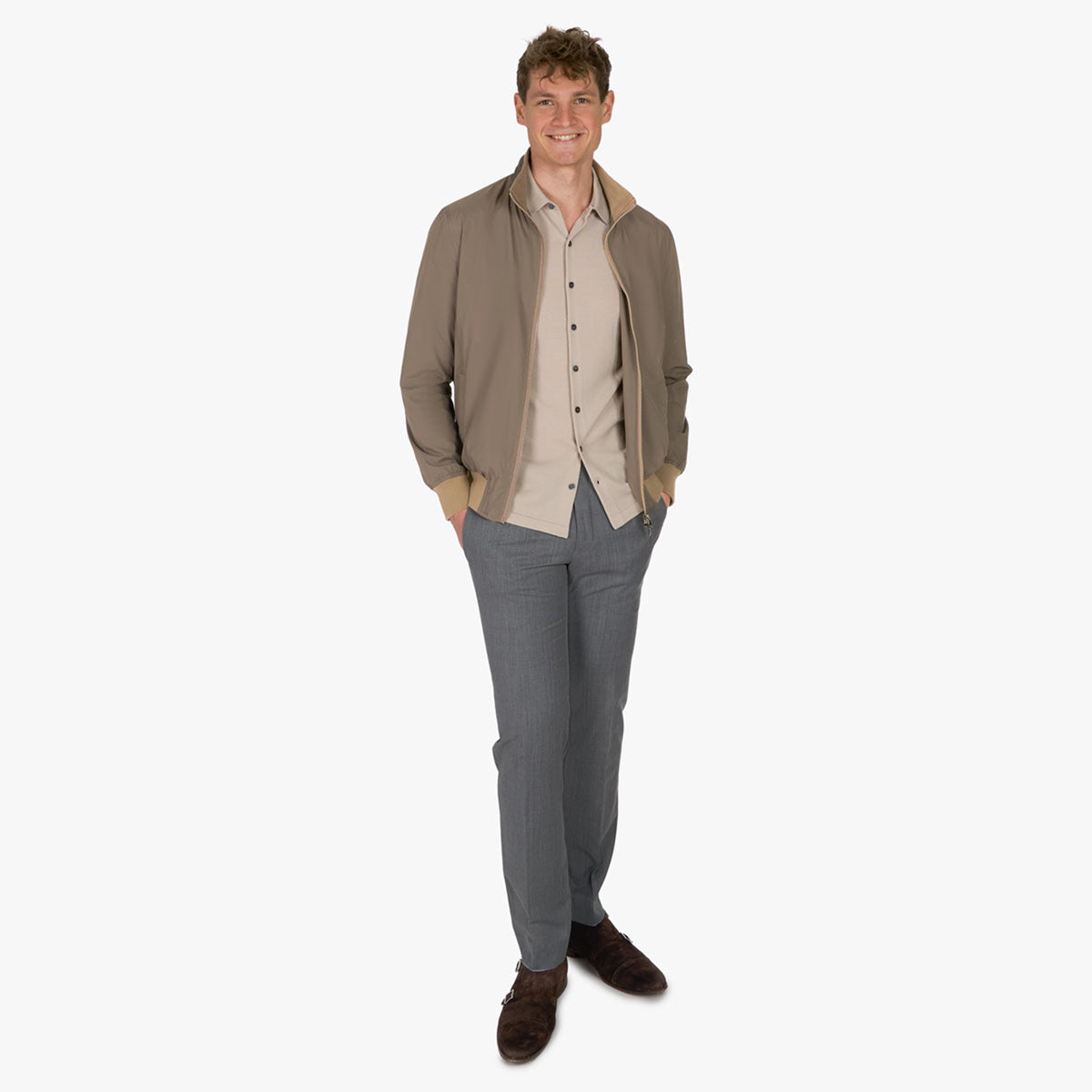 Outfit Taupe Casual