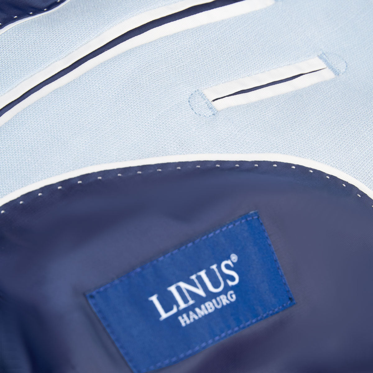 Innenfutter eines eleganten Sakkos.