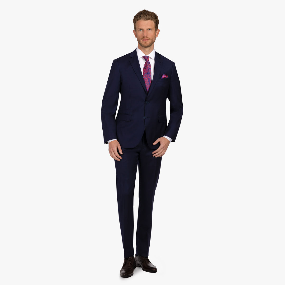 Mann im eleganten Anzug.