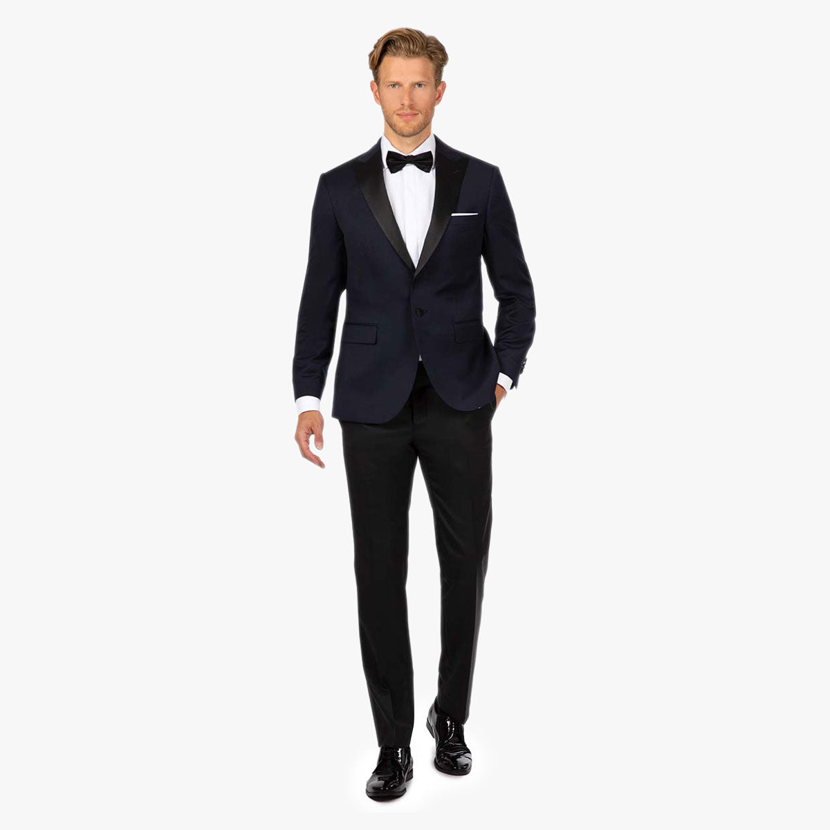 Mann im eleganten Anzug.