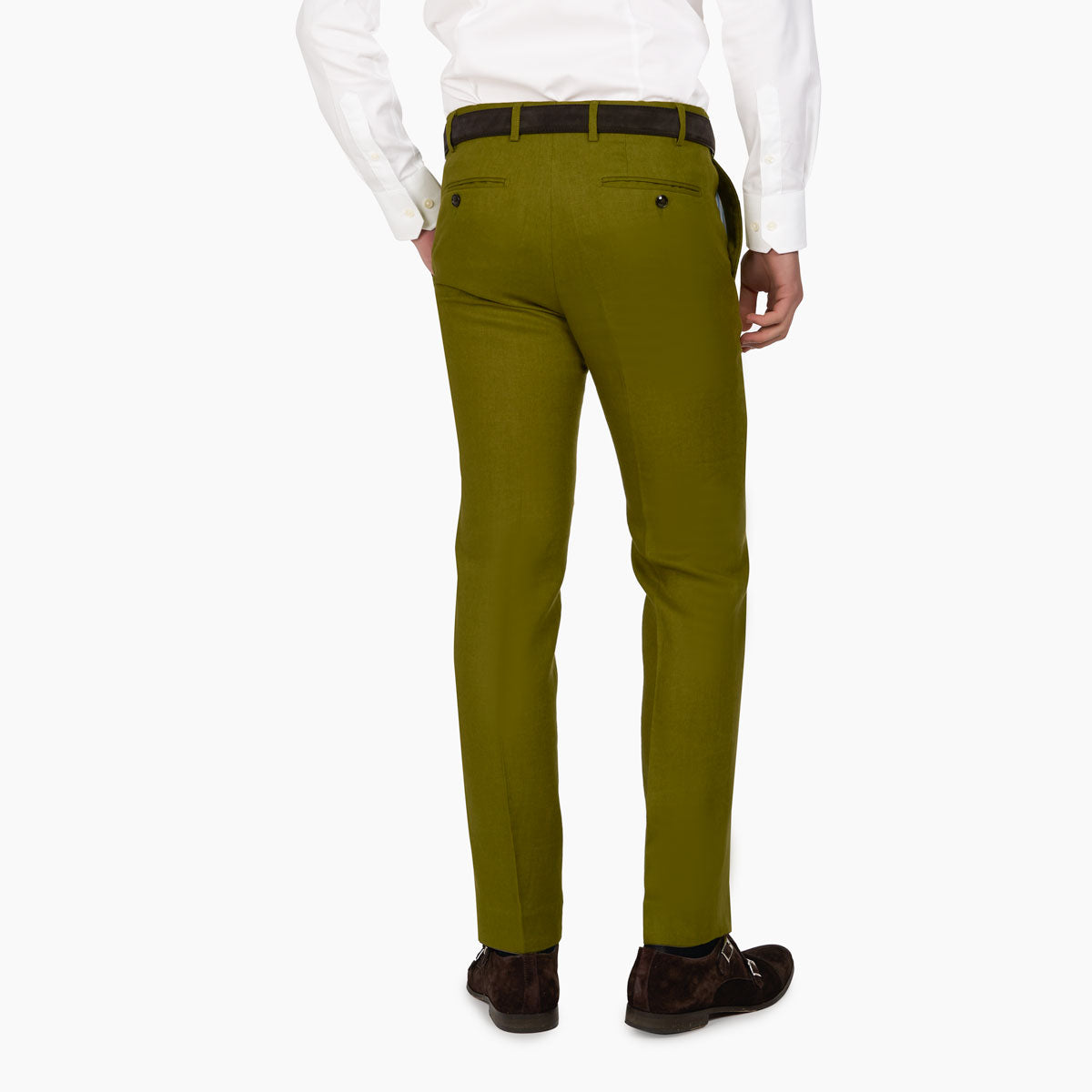 Anzug Genf in Grün aus Leinen grün Bild 4