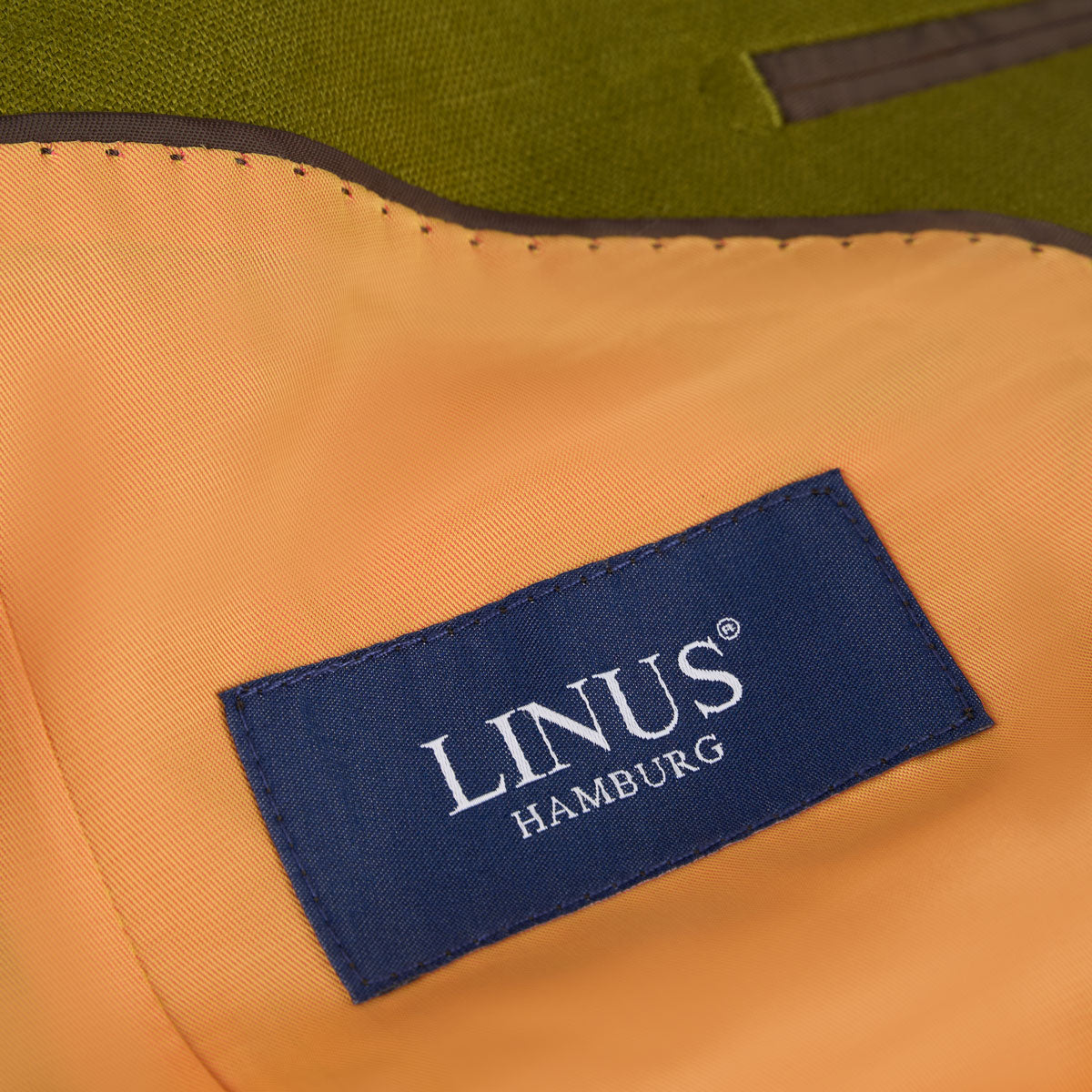 Anzug Genf in Grün aus Leinen grün Bild 6