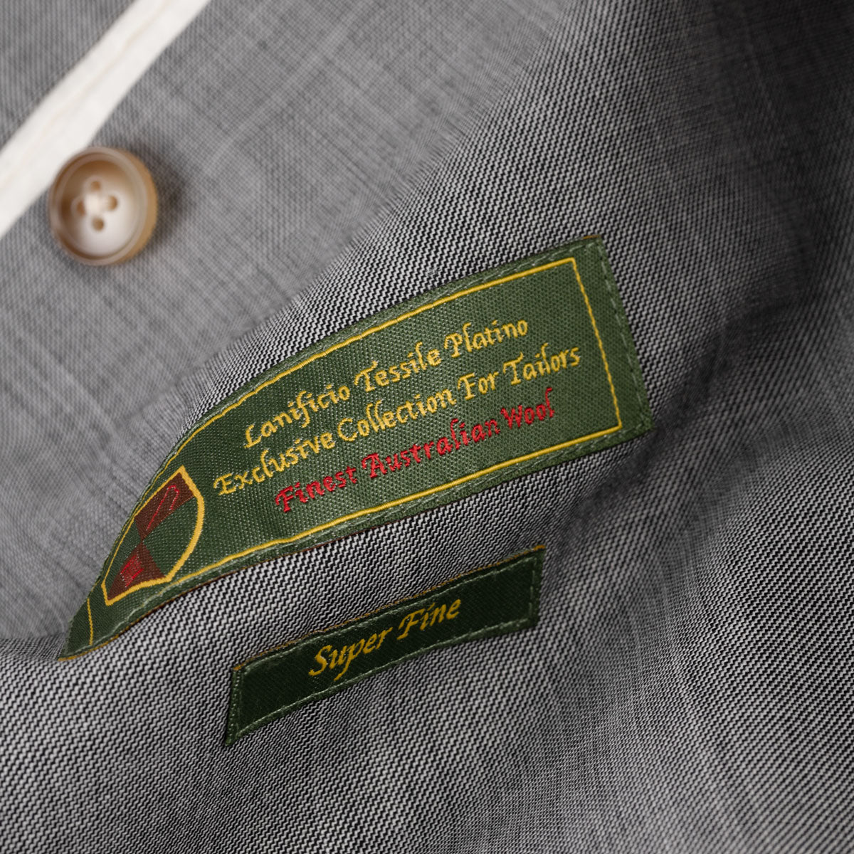 Anzug Havanna mit aufgesetzen Taschen in grau meliert grau/gemustert Bild 10