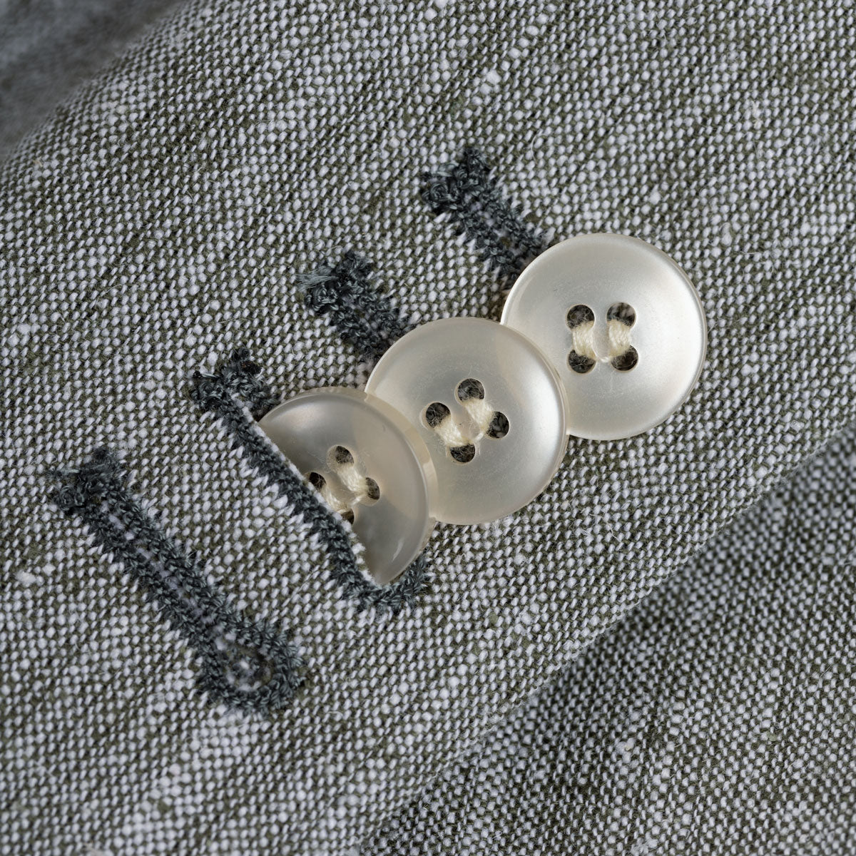 Anzug Pesaro in hellgrau aus Leinen und Baumwolle hellgrau Bild 3