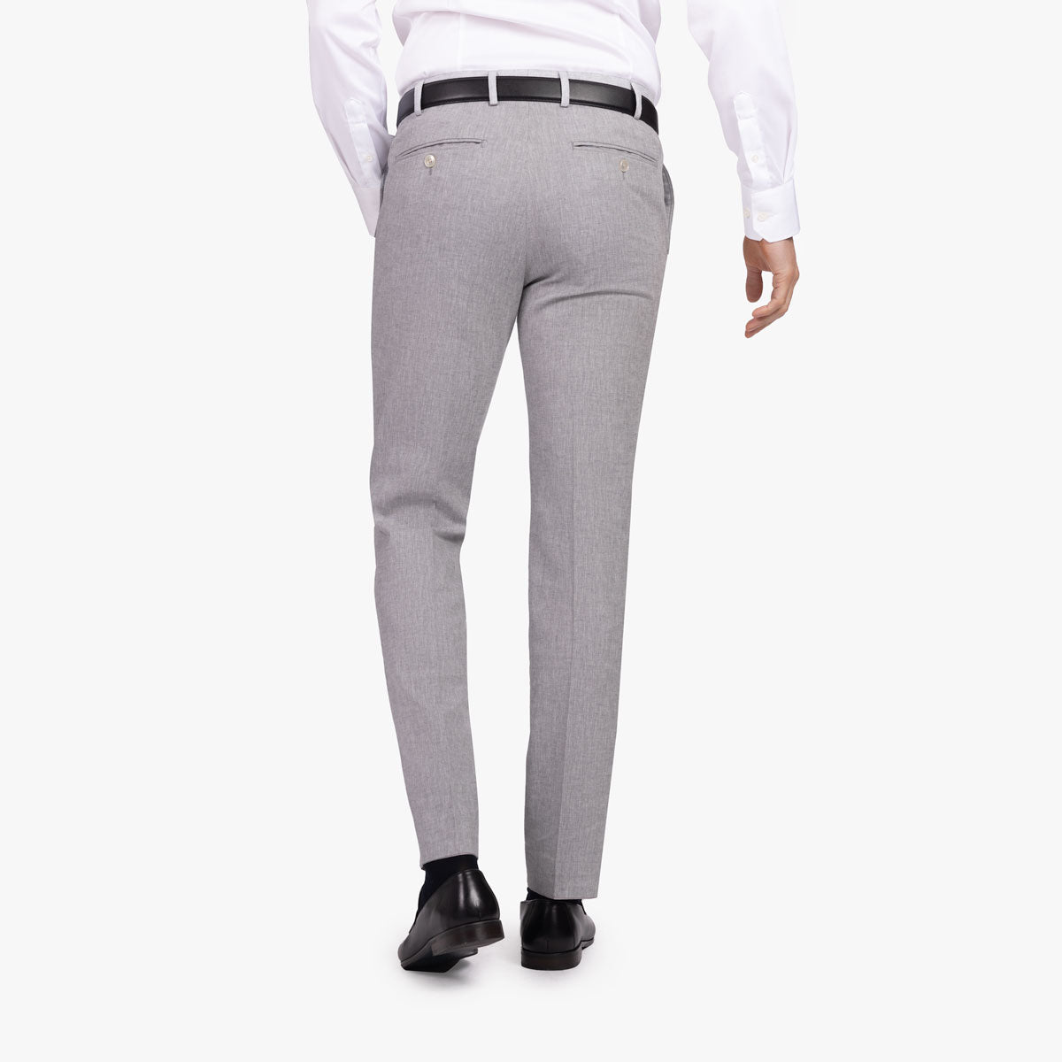 Anzug Pesaro in hellgrau aus Leinen und Baumwolle hellgrau Bild 5