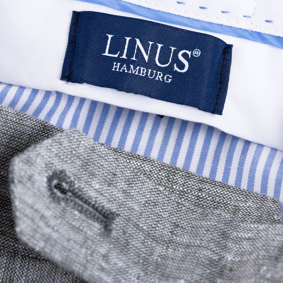 Anzug Pesaro in hellgrau aus Leinen und Baumwolle hellgrau Bild 7