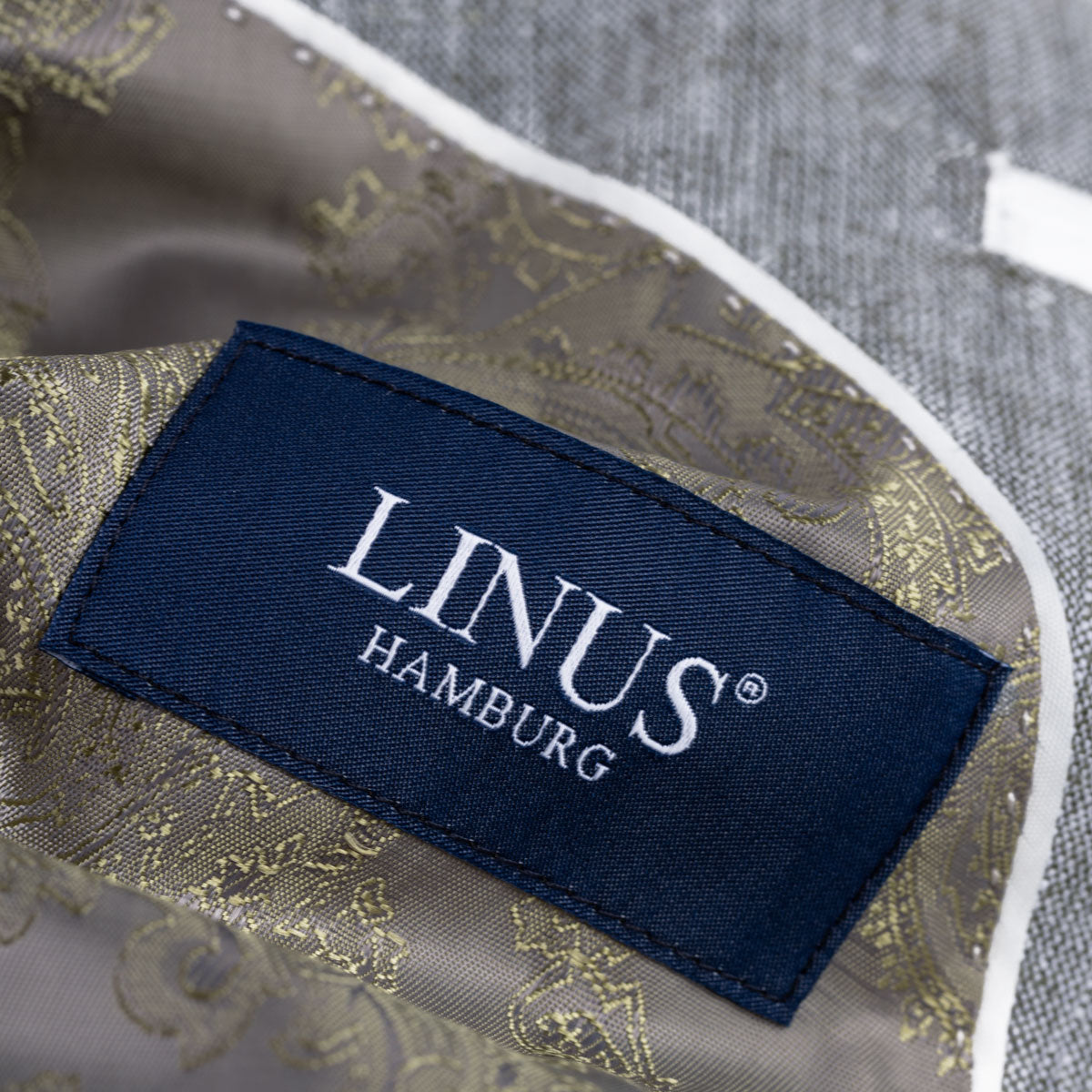 Anzug Pesaro in hellgrau aus Leinen und Baumwolle hellgrau Bild 8