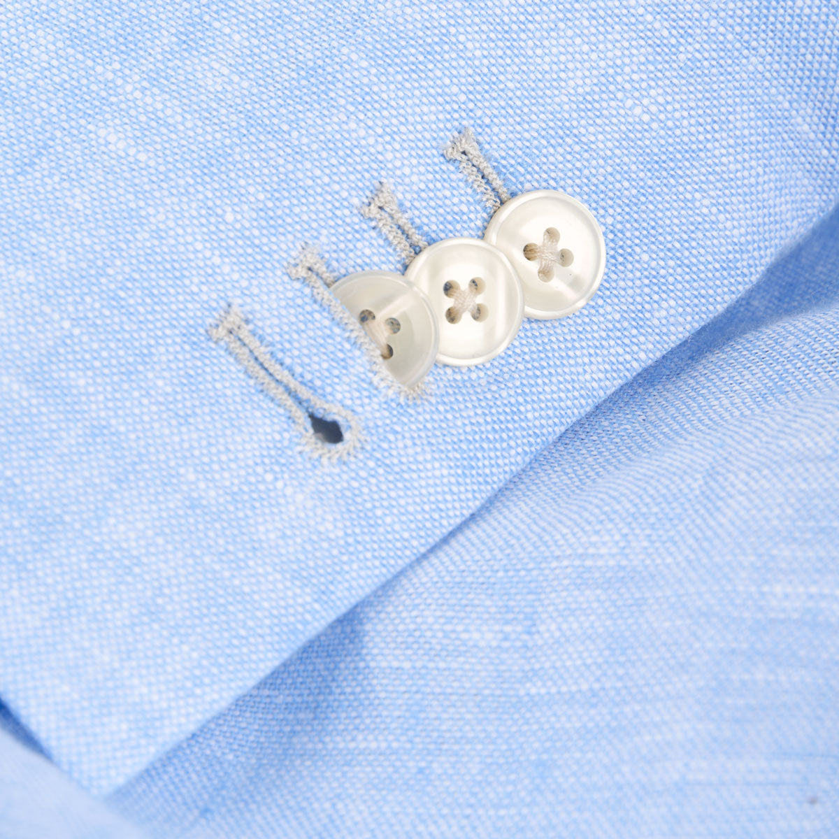 Anzug Prato in Hellblau aus Leinen hellblau Bild 5