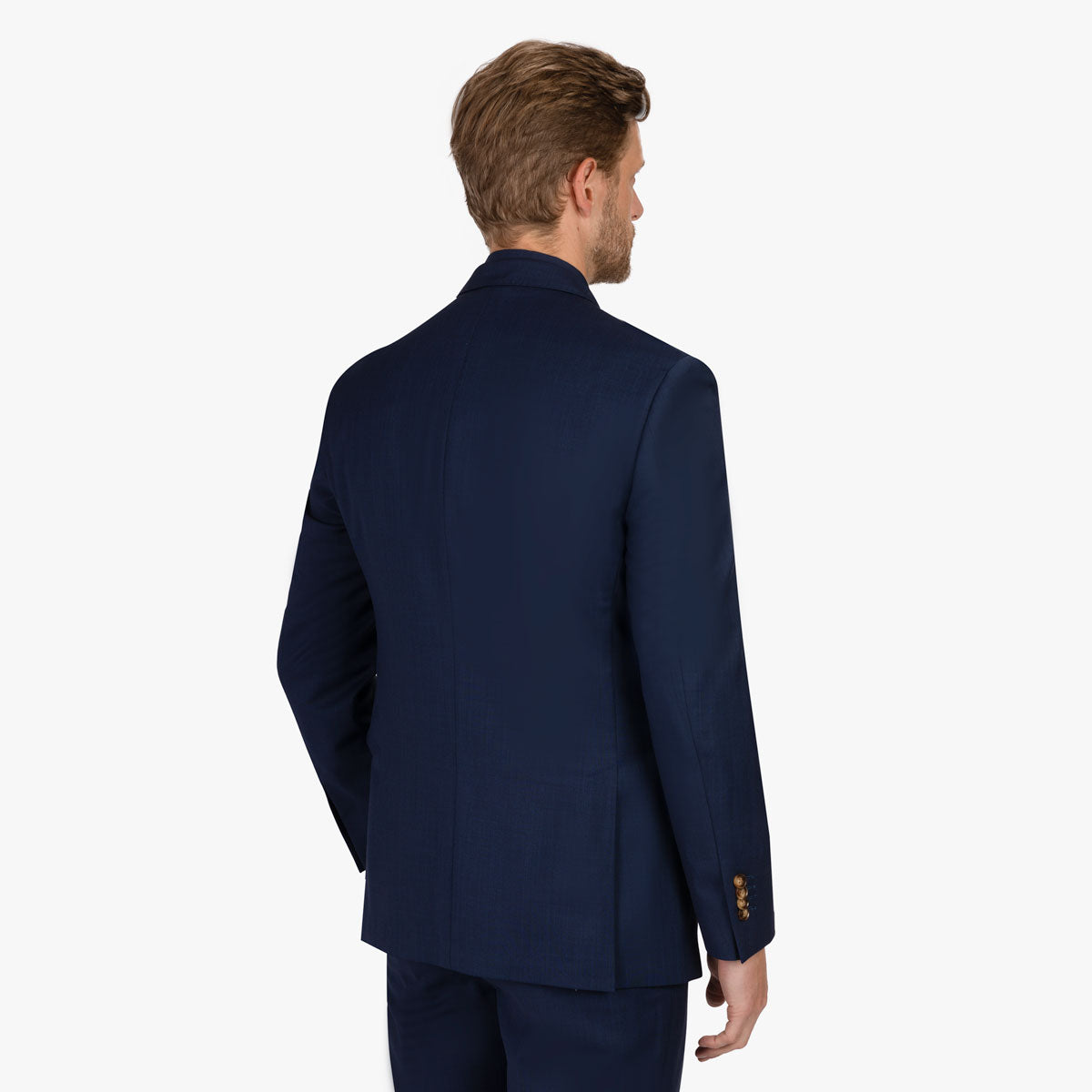 Anzug Prato mit R-Bund in blau blau Bild 3