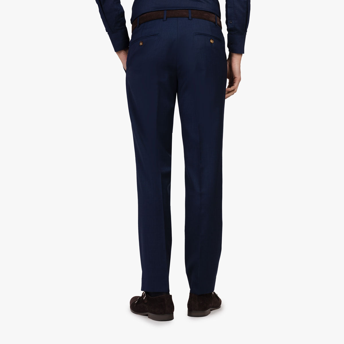 Anzug Prato mit R-Bund in blau blau Bild 7