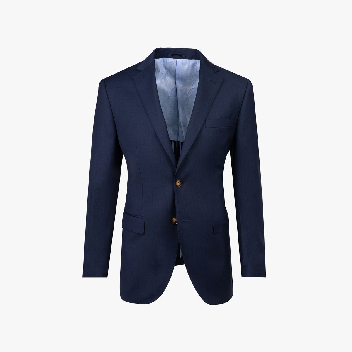 Anzug Prato mit R-Bund in blau blau Bild 9