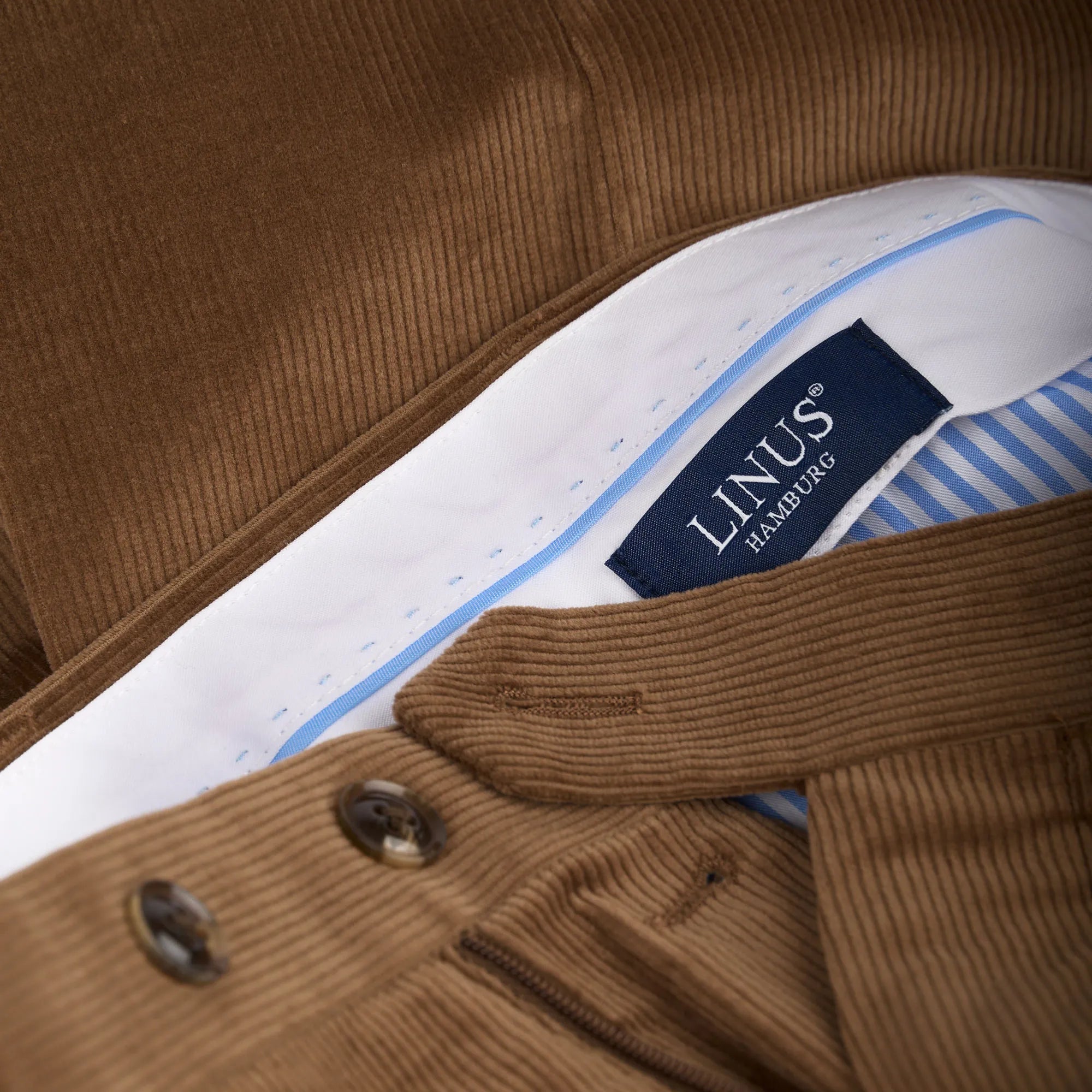 Baukastenhose Rome aus Cord in Cognac cognac Bild 3