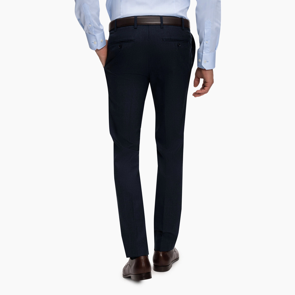 Baukastenhose Siena in Blau mit kleinem Karomuster blau/karo Bild 2