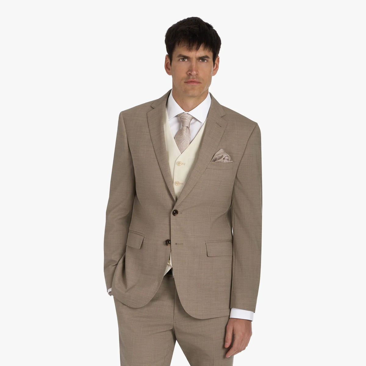 Baukastensakko Genf in Beige beige Bild 1