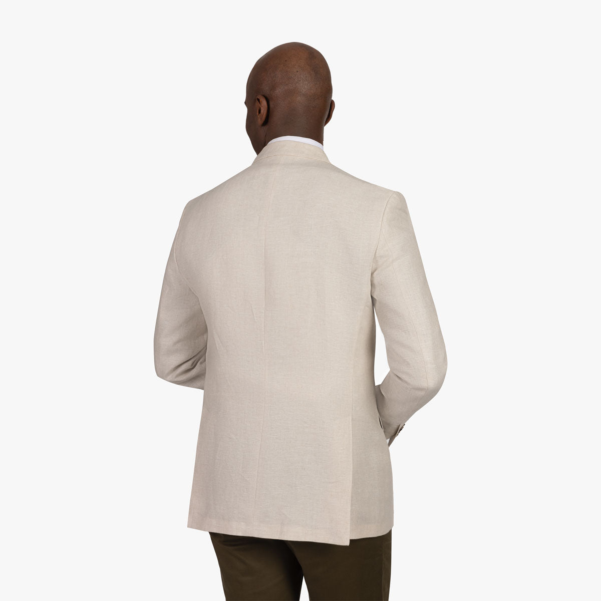 Baukastensakko Prato aus reinem Leinen in Beige beige Bild 2