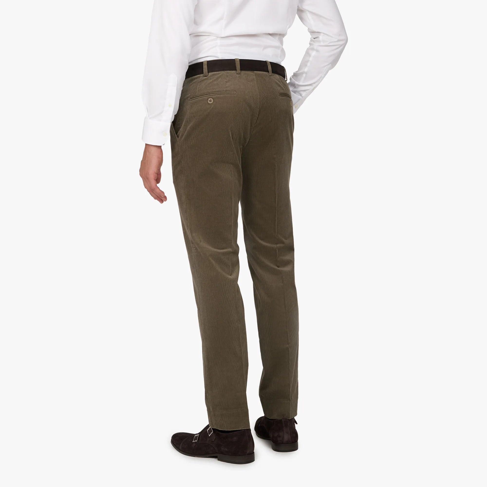 Hose Siena aus Feincord in Taupe taupe Bild 2