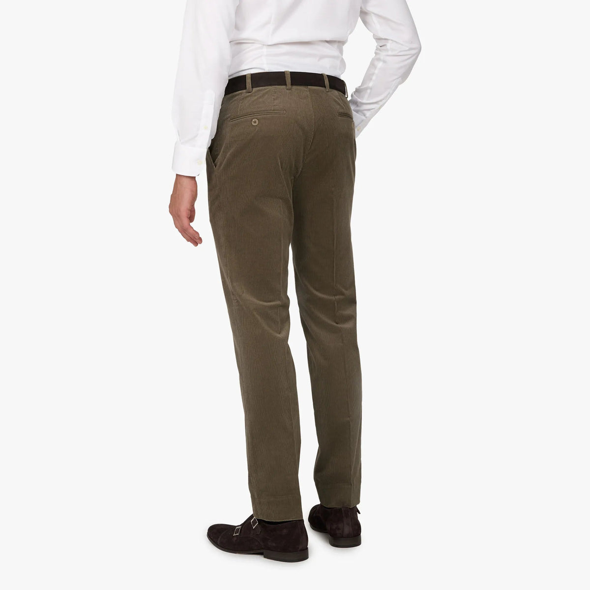 Hose Siena aus Feincord in Taupe taupe Bild 2