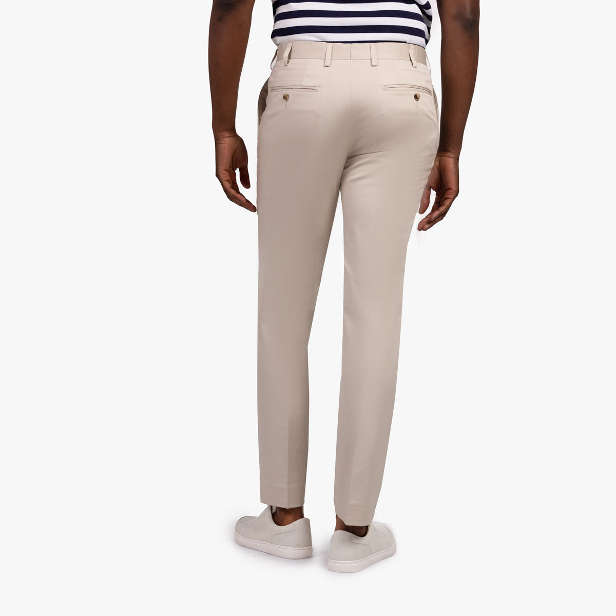 Baukastenhose Siena aus Baumwolle in hellbeige beige Bild 2