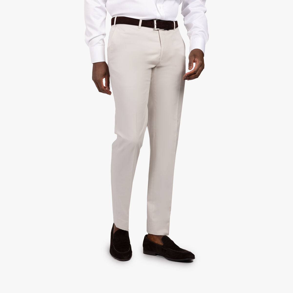 Baukastenhose Siena aus Baumwolle & Elasthan in hellbeige hellbeige Bild 1