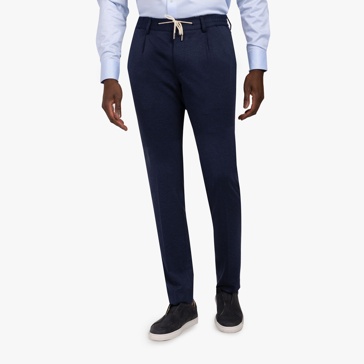 Baukastenhose Vasto aus Jerseystoff in blau blau Bild 1