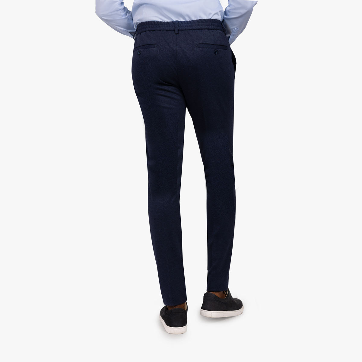 Baukastenhose Vasto aus Jerseystoff in blau blau Bild 3