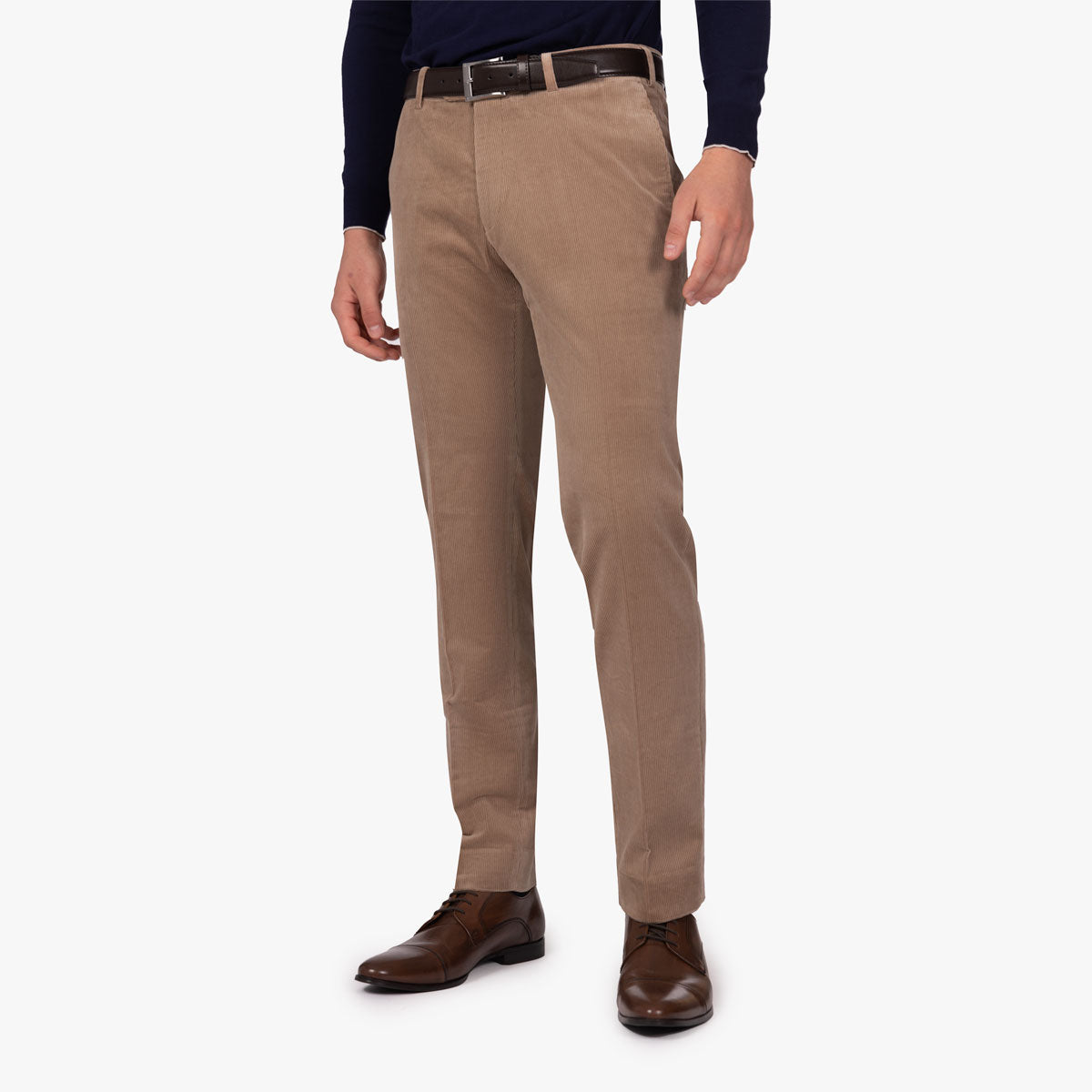 Hose Siena aus Feincord in Cognac cognac Bild 1