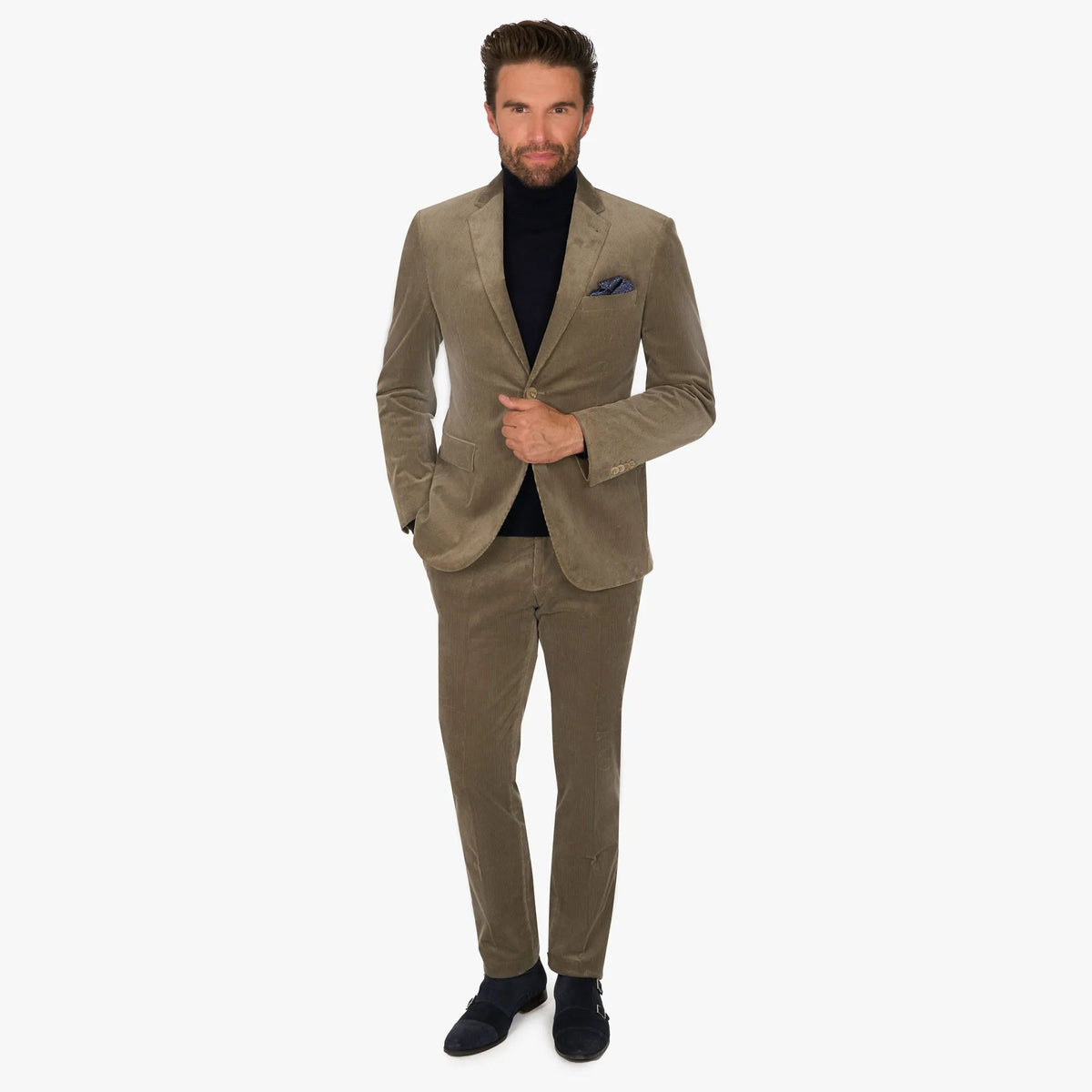 Sakko Genf aus Cord in Taupe taupe Bild 4