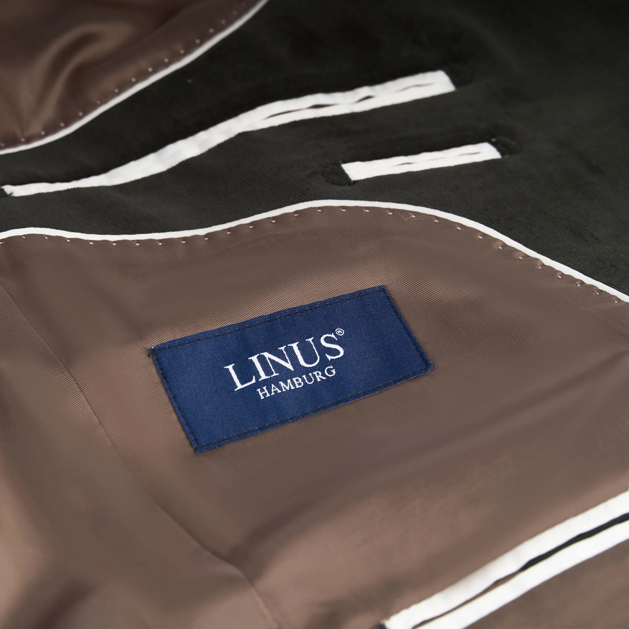 Sakko Genf aus Feincord in Olivgrün dkl. grün Bild 5