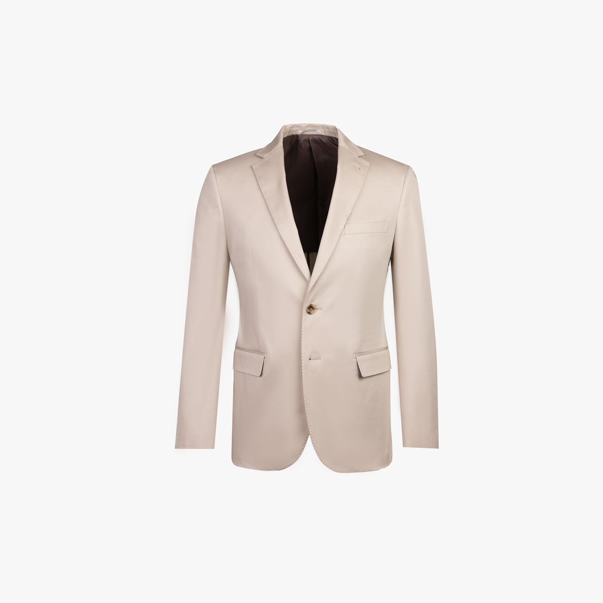 Baukastensakko Genf aus Baumwolle in hellbeige beige Bild 4