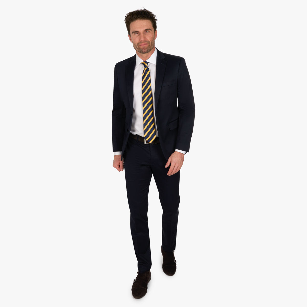 Baukastensakko Genf aus Baumwolle in Dunkelblau dkl. blau Bild 3