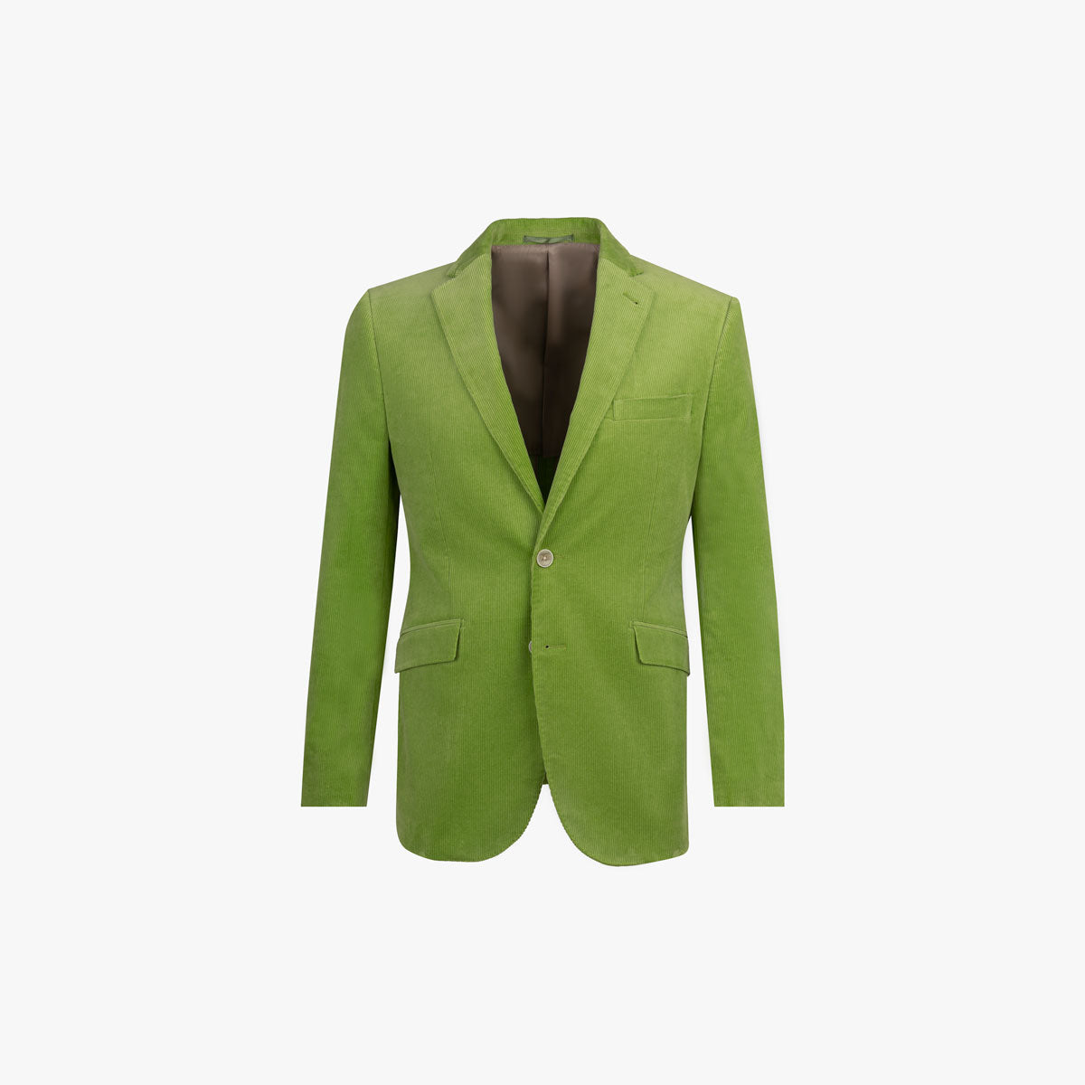 Baukastensakko Genf aus Feincord in grasgrün hellrün Bild 7