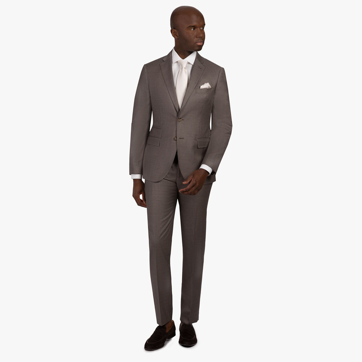 Baukastensakko Pesaro aus Schurwolle in hellbraun hellbraun Bild 8