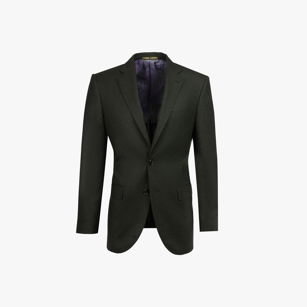 Baukastensakko Prato aus Wolle in grün dkl. grün Bild 7